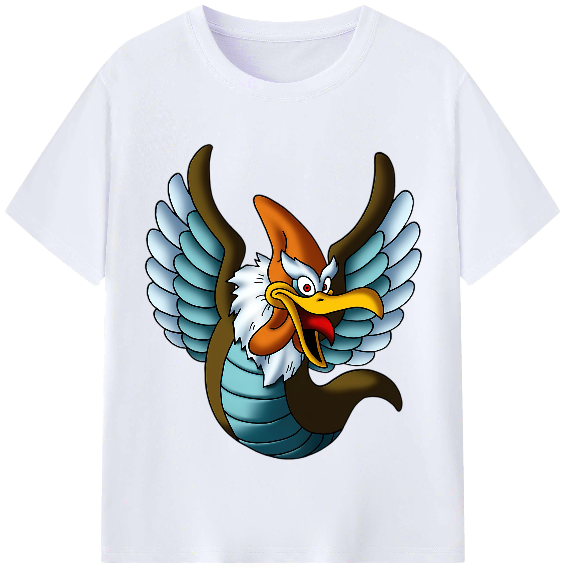 （画像用） ドラゴンクエスト Doragon Kuesuto Dragon Quest レディースカジュアルプリントTシャツ（綿100％）
