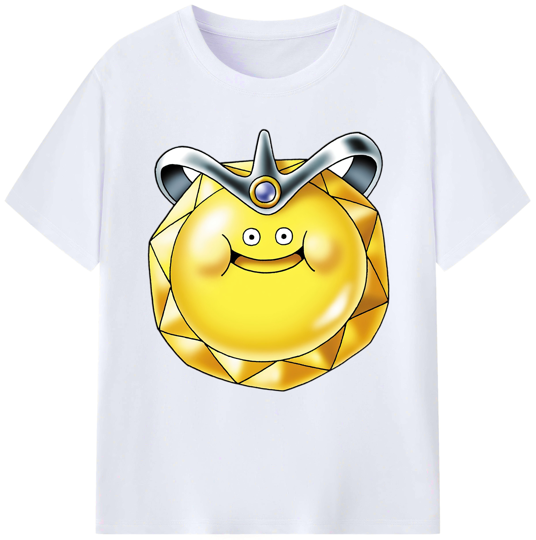 （画像用） ドラゴンクエスト Doragon Kuesuto Dragon Quest レディースカジュアルプリントTシャツ（綿100％）