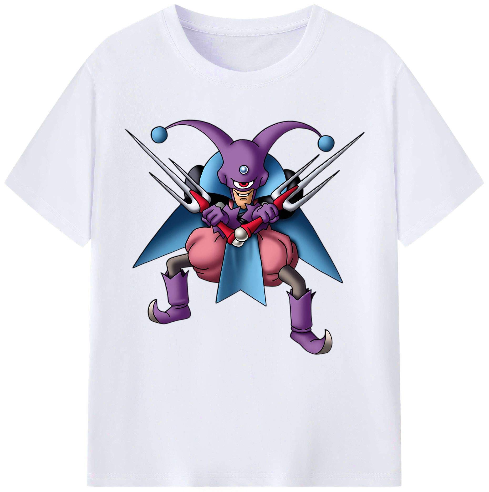 （画像用） ドラゴンクエスト Doragon Kuesuto Dragon Quest レディースカジュアルプリントTシャツ（綿100％）
