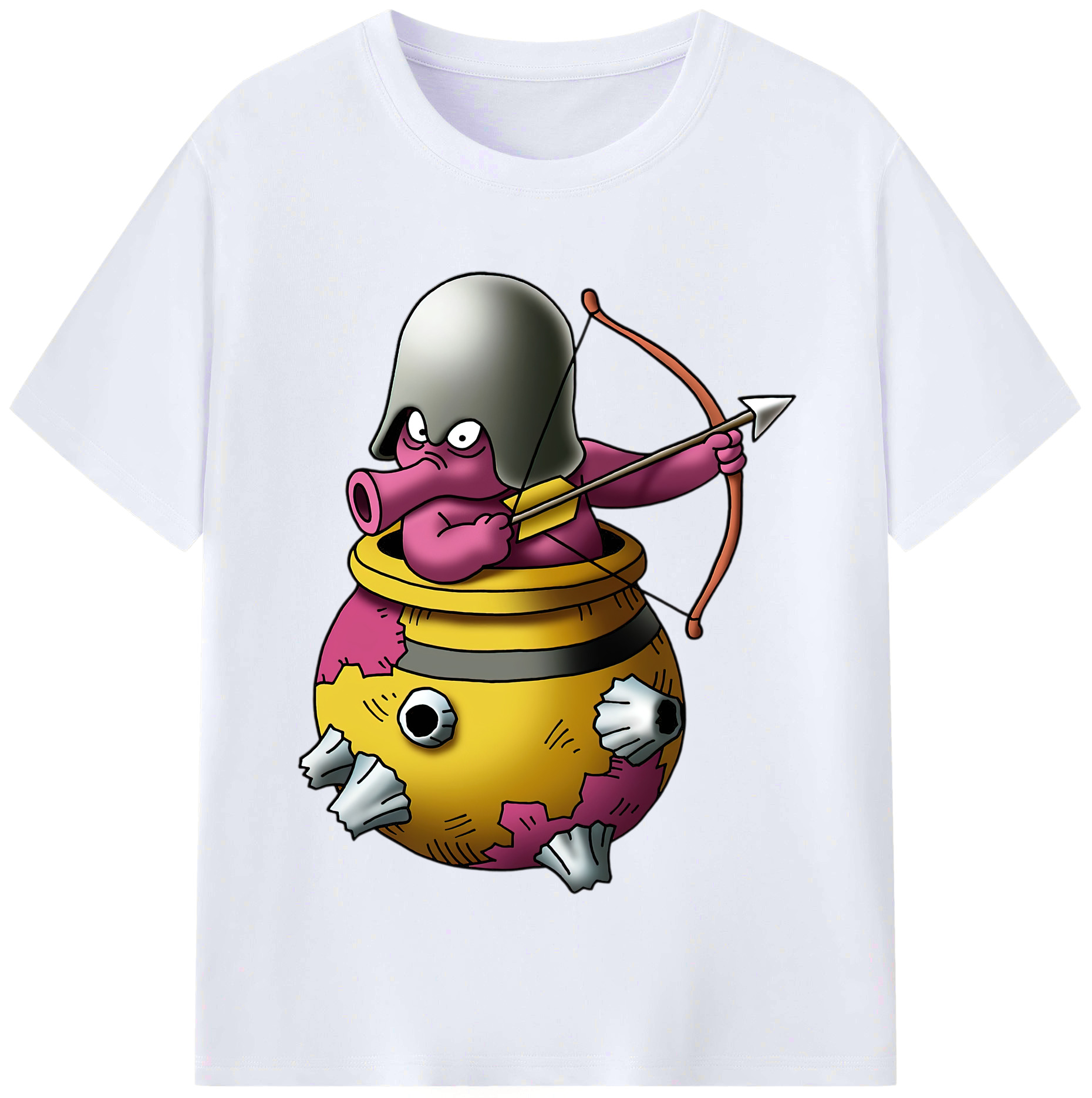 （画像用） ドラゴンクエスト Doragon Kuesuto Dragon Quest レディースカジュアルプリントTシャツ（綿100％）