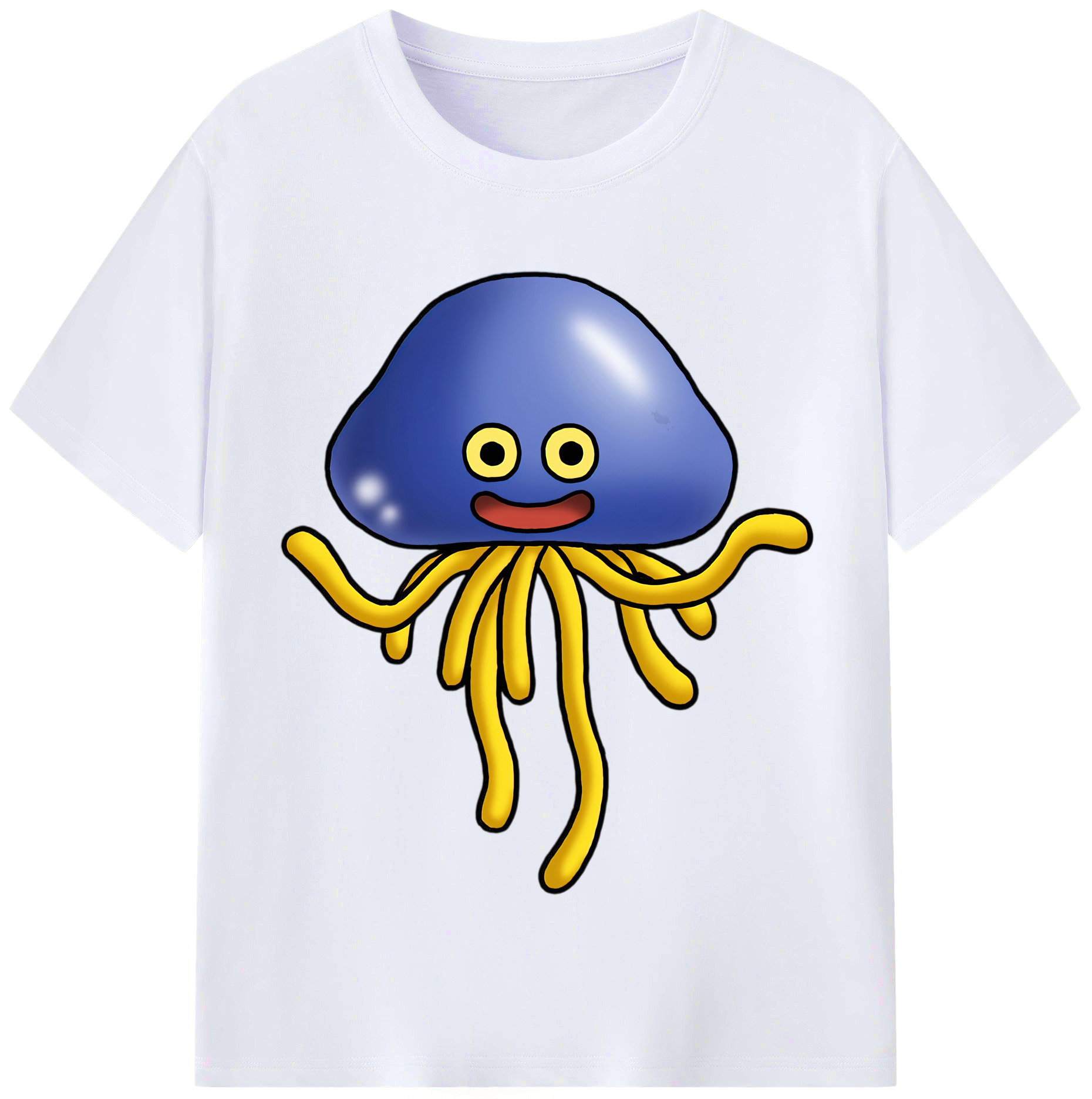 （画像用） ドラゴンクエスト Doragon Kuesuto Dragon Quest レディースカジュアルプリントTシャツ（綿100％）