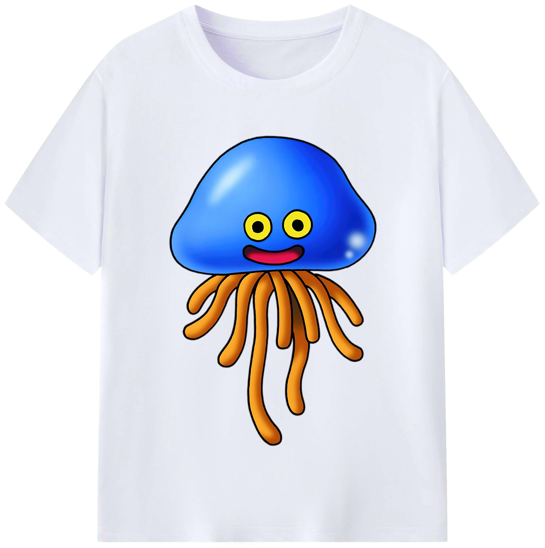 （画像用） ドラゴンクエスト Doragon Kuesuto Dragon Quest レディースカジュアルプリントTシャツ（綿100％）
