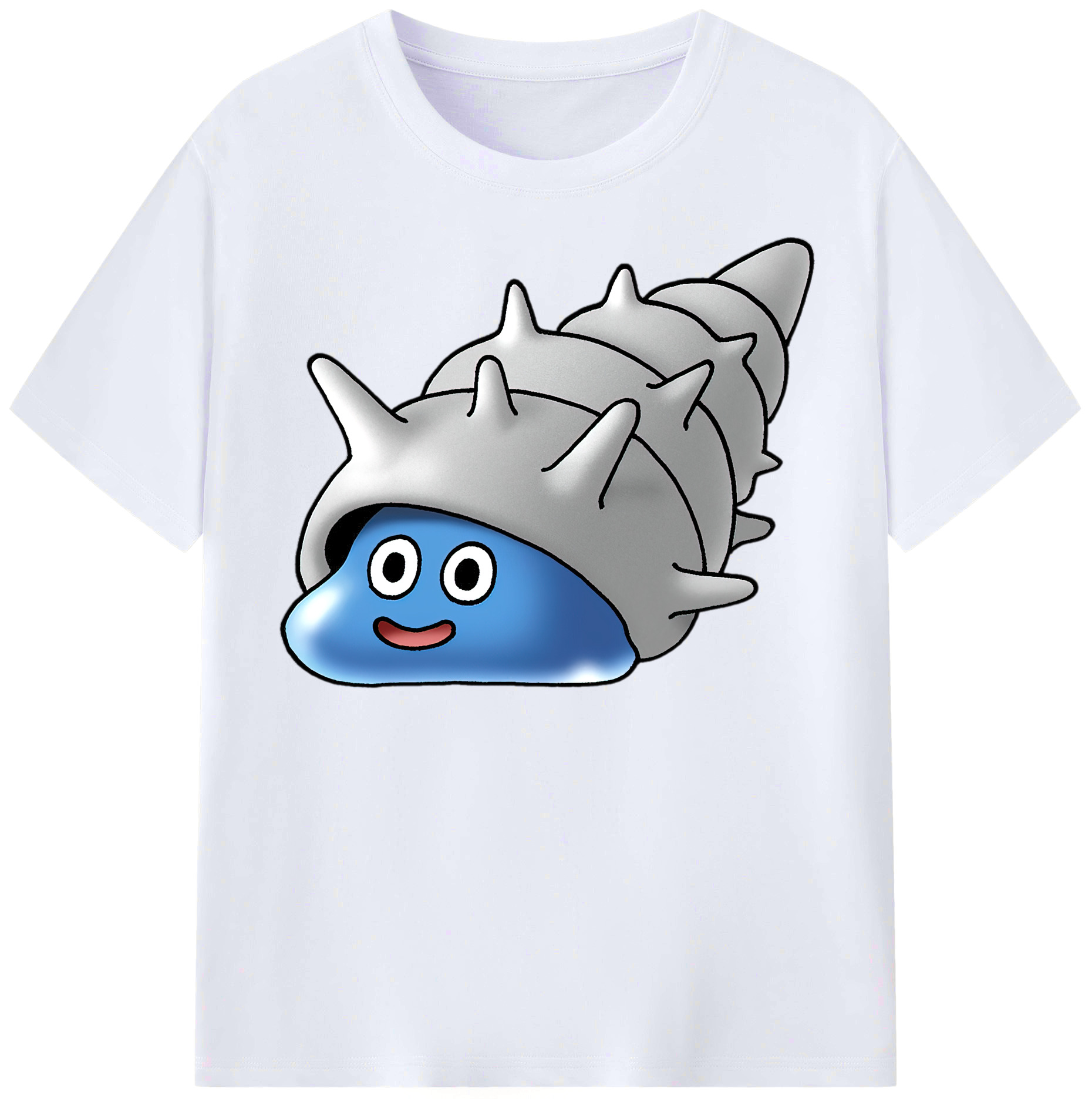 （画像用） ドラゴンクエスト Doragon Kuesuto Dragon Quest レディースカジュアルプリントTシャツ（綿100％）
