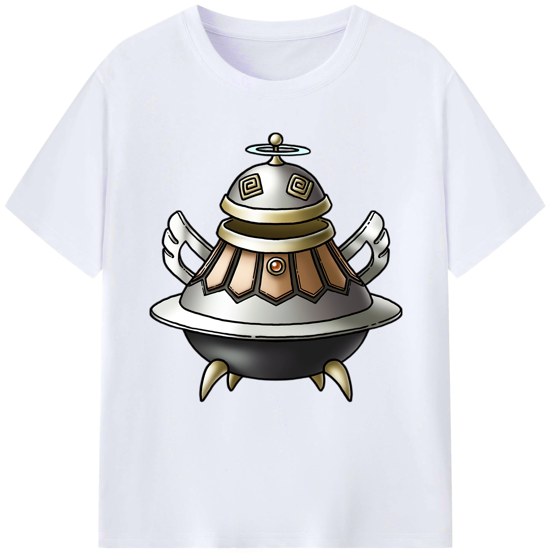 （画像用） ドラゴンクエスト Doragon Kuesuto Dragon Quest レディースカジュアルプリントTシャツ（綿100％）