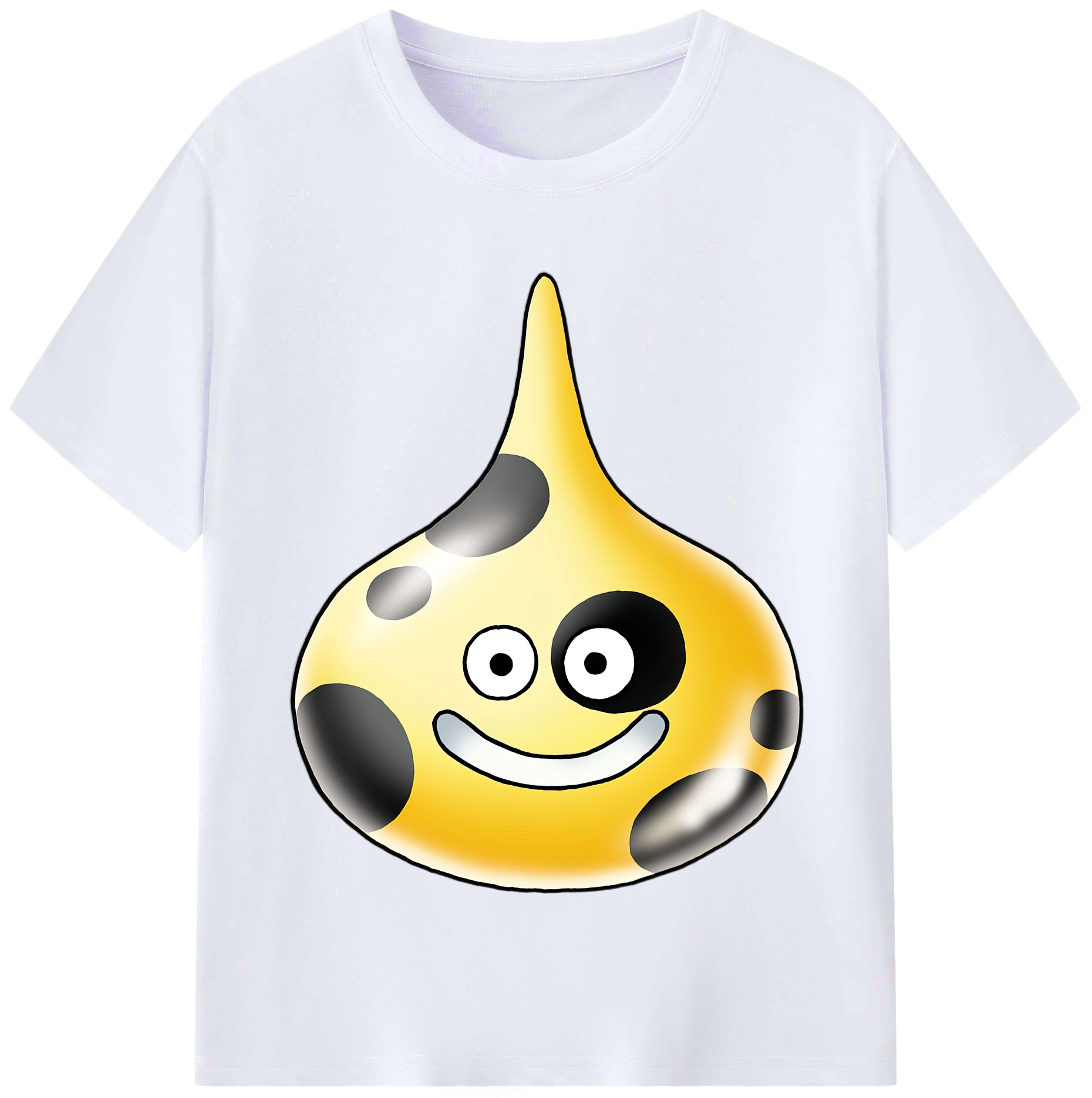 （画像用） ドラゴンクエスト Doragon Kuesuto Dragon Quest レディースカジュアルプリントTシャツ（綿100％）