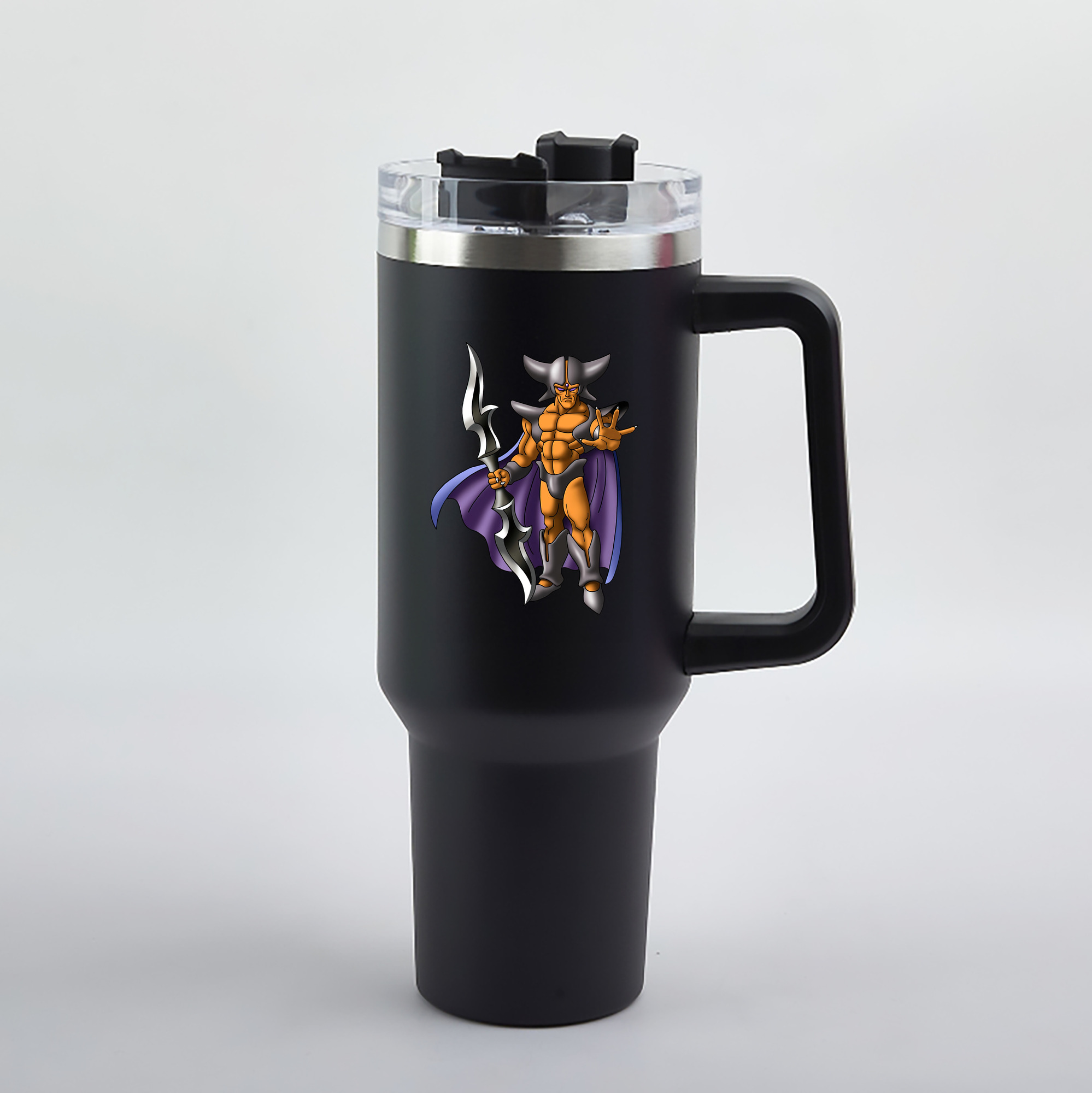 （画像用） ドラゴンクエスト Doragon Kuesuto Dragon Quest 1200mL車用タンブラー（カラープリント）