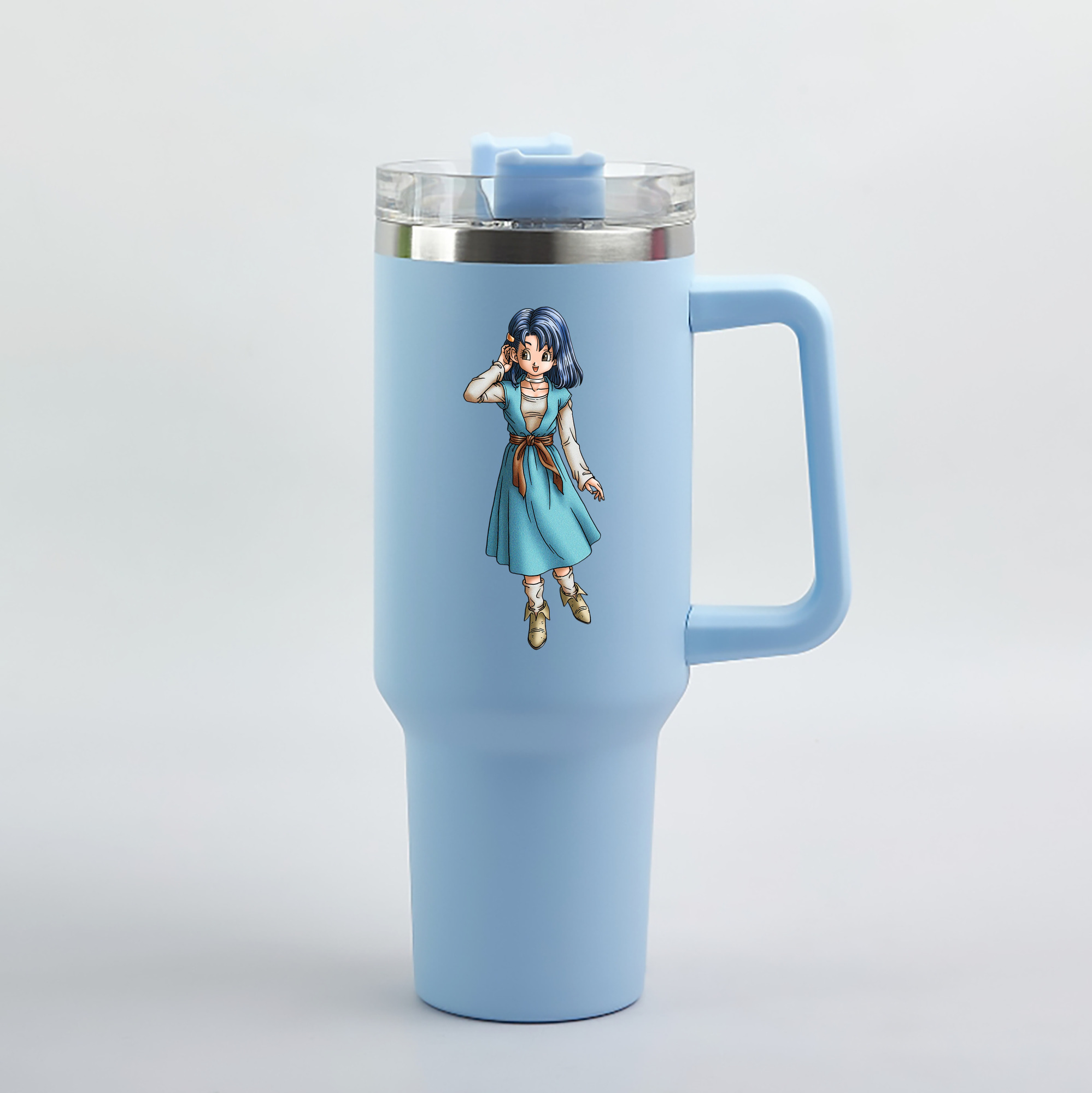（画像用） ドラゴンクエスト Doragon Kuesuto Dragon Quest 1200mL車用タンブラー（カラープリント）