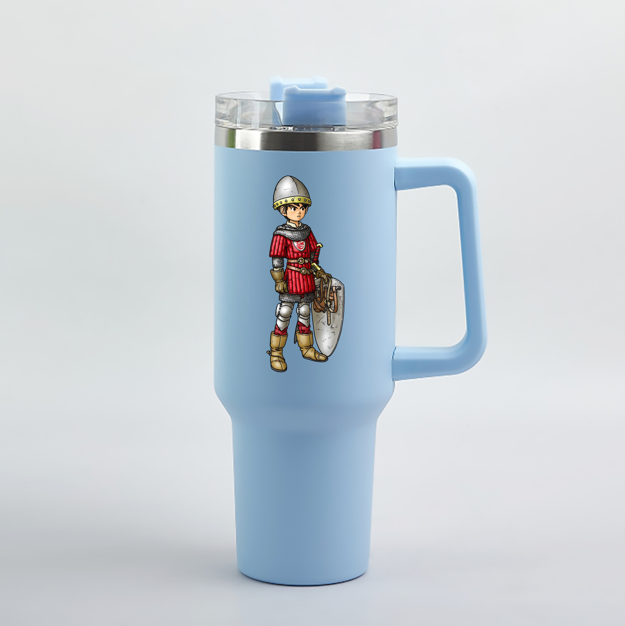 （画像用） ドラゴンクエスト Doragon Kuesuto Dragon Quest 1200mL車用タンブラー（カラープリント）