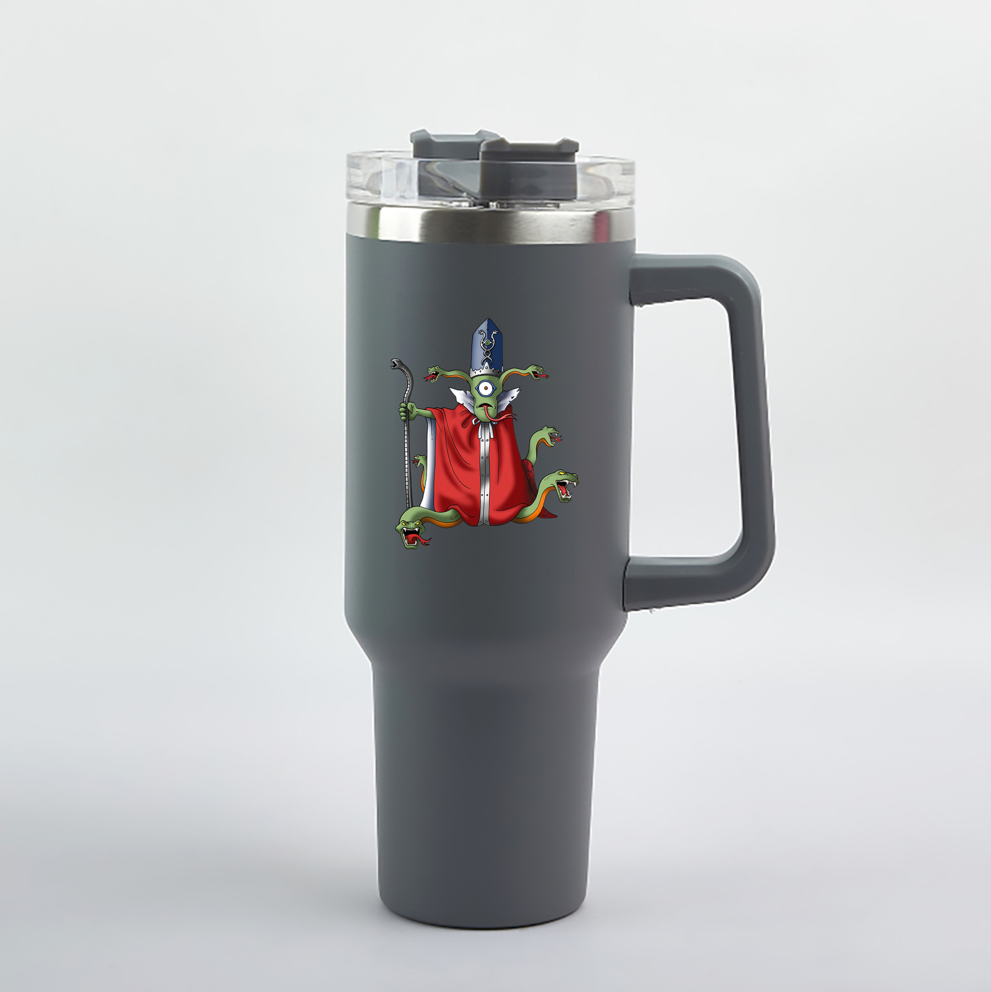 （画像用） ドラゴンクエスト Doragon Kuesuto Dragon Quest 1200mL車用タンブラー（カラープリント）