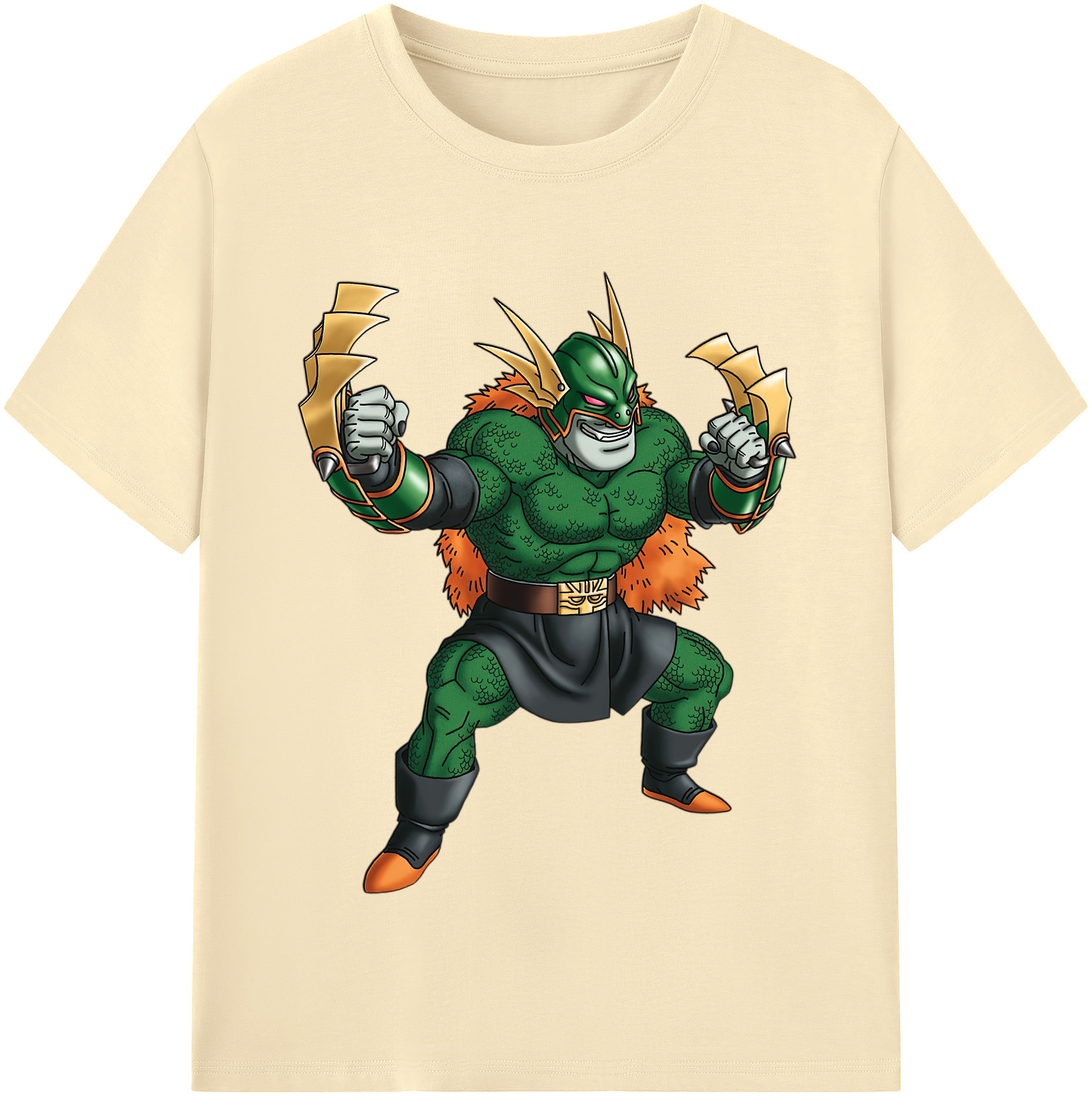 （画像用） ドラゴンクエスト Doragon Kuesuto Dragon Quest 綿100％半袖Tシャツ（フロントプリント）