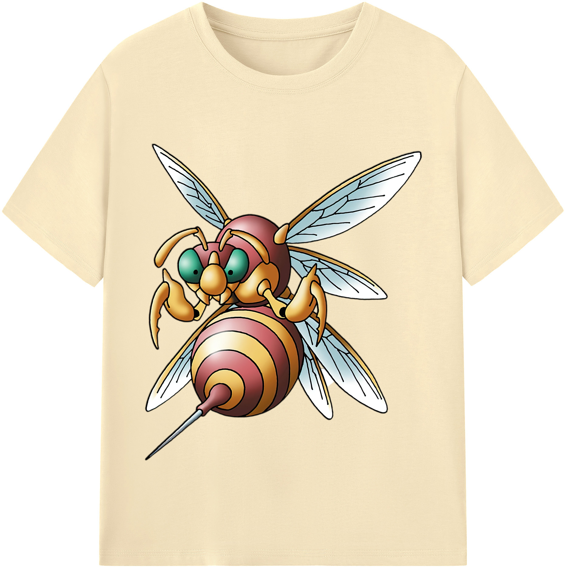 （画像用） ドラゴンクエスト Doragon Kuesuto Dragon Quest 綿100％半袖Tシャツ（フロントプリント）