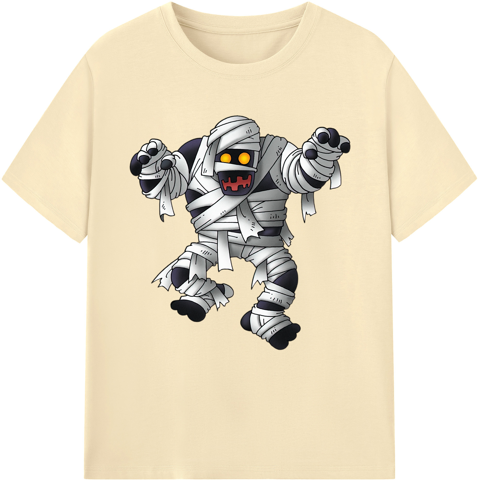 （画像用） ドラゴンクエスト Doragon Kuesuto Dragon Quest 綿100％半袖Tシャツ（フロントプリント）