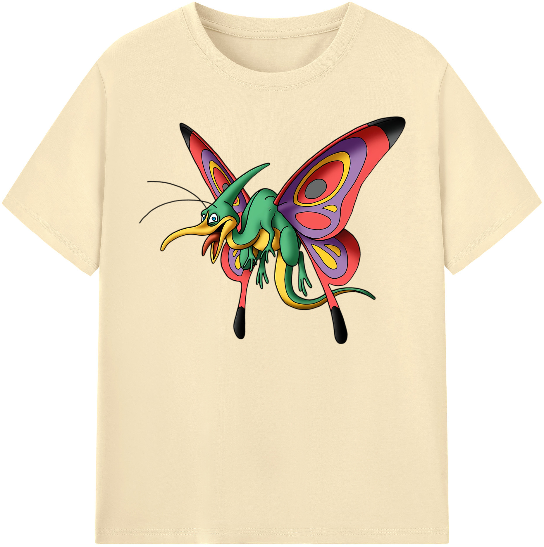 （画像用） ドラゴンクエスト Doragon Kuesuto Dragon Quest 綿100％半袖Tシャツ（フロントプリント）