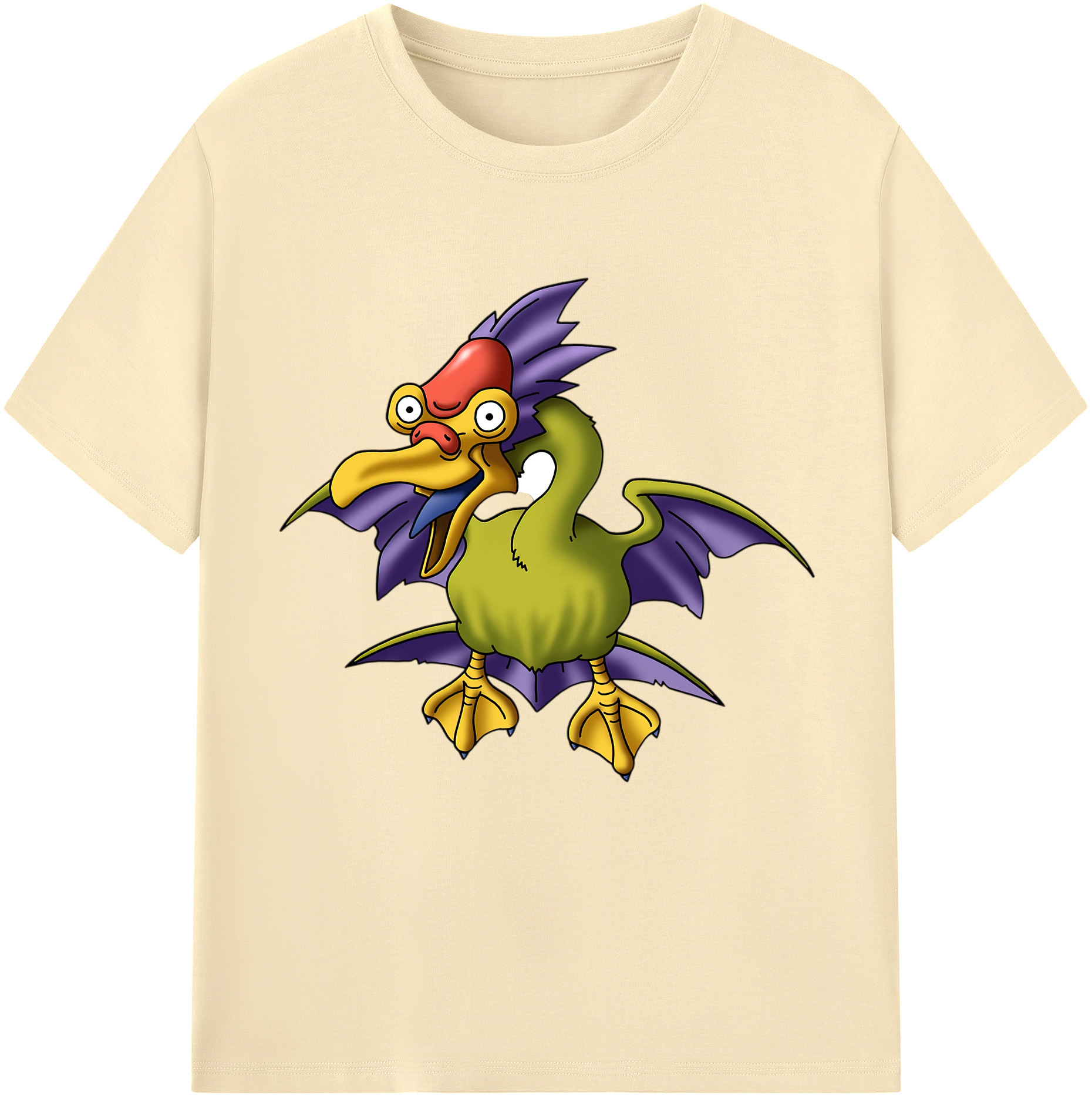 （画像用） ドラゴンクエスト Doragon Kuesuto Dragon Quest 綿100％半袖Tシャツ（フロントプリント）