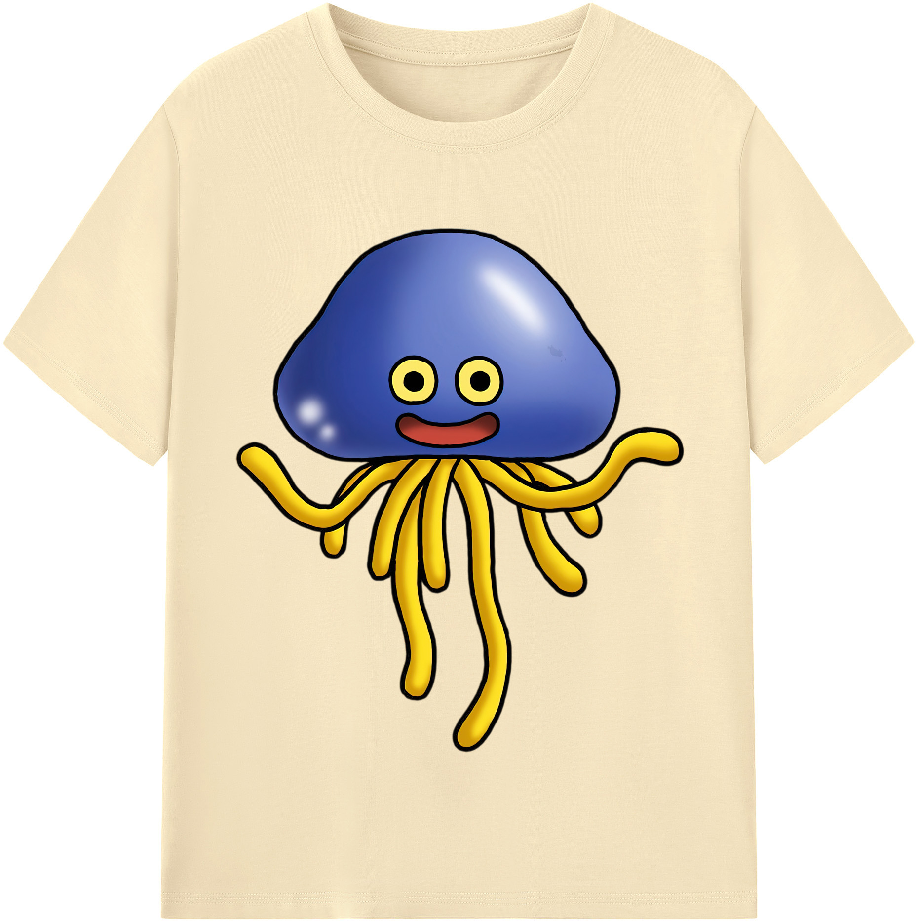 （画像用） ドラゴンクエスト Doragon Kuesuto Dragon Quest 綿100％半袖Tシャツ（フロントプリント）