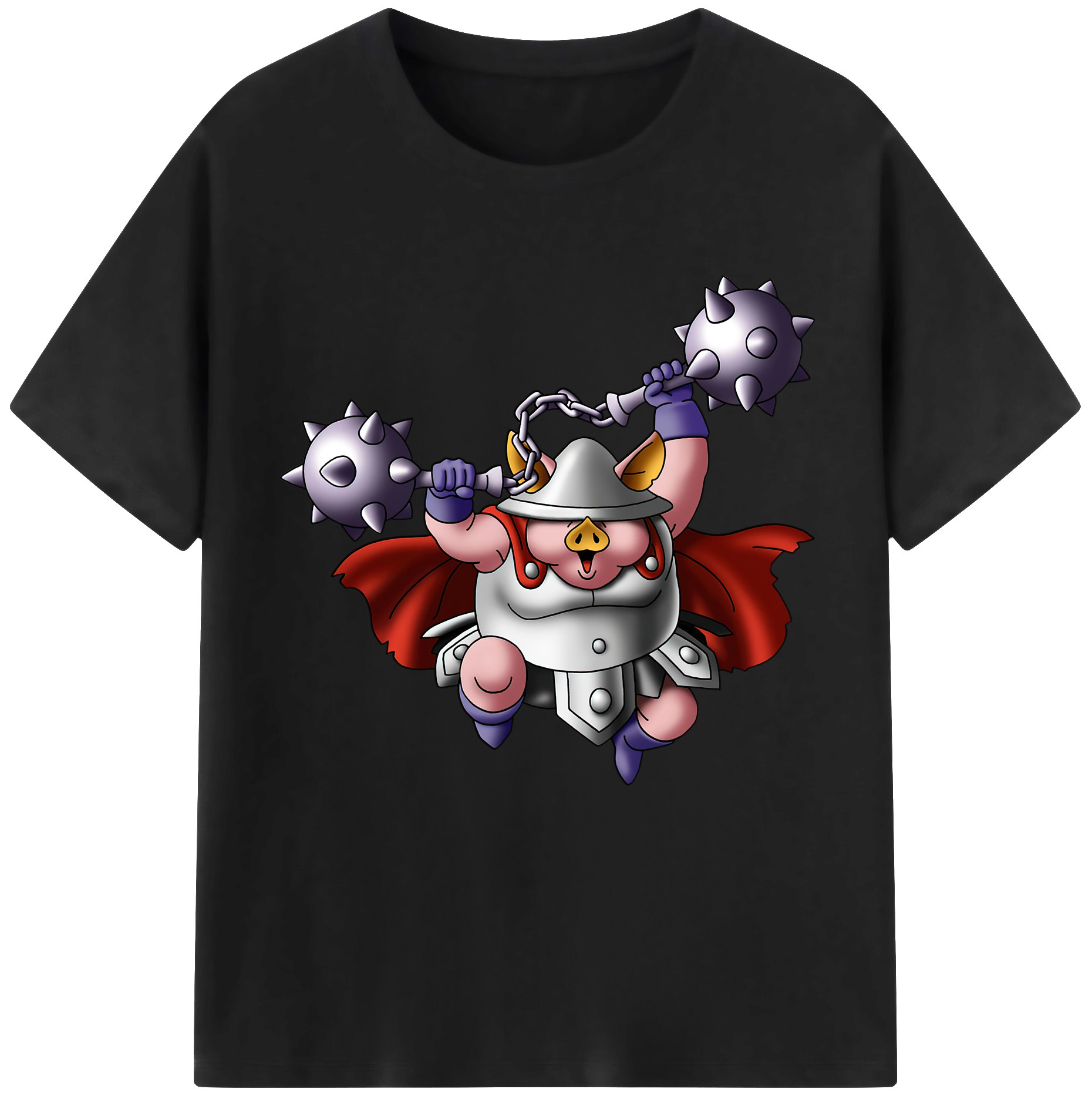 （画像用） ドラゴンクエスト Doragon Kuesuto Dragon Quest 綿100％半袖Tシャツ（フロントプリント）