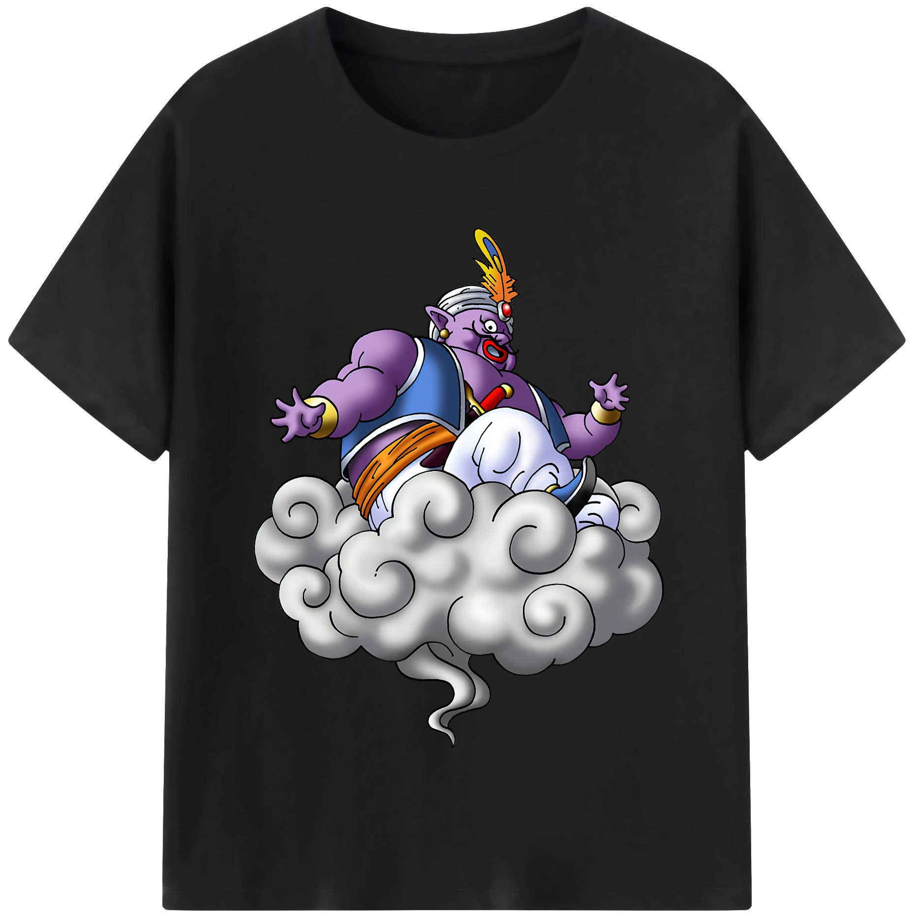 （画像用） ドラゴンクエスト Doragon Kuesuto Dragon Quest 綿100％半袖Tシャツ（フロントプリント）