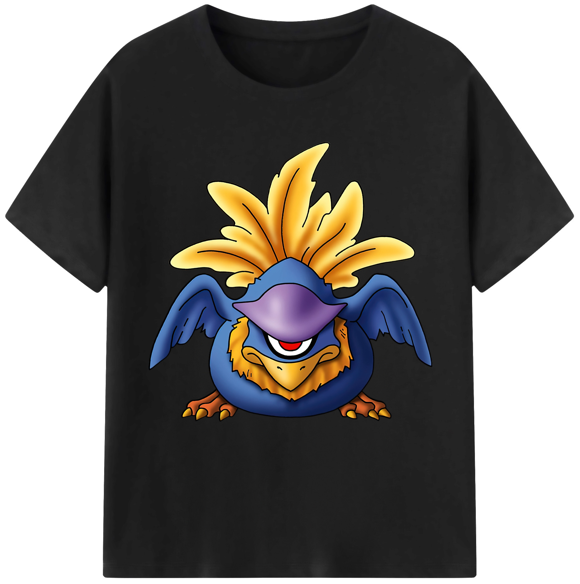 （画像用） ドラゴンクエスト Doragon Kuesuto Dragon Quest 綿100％半袖Tシャツ（フロントプリント）