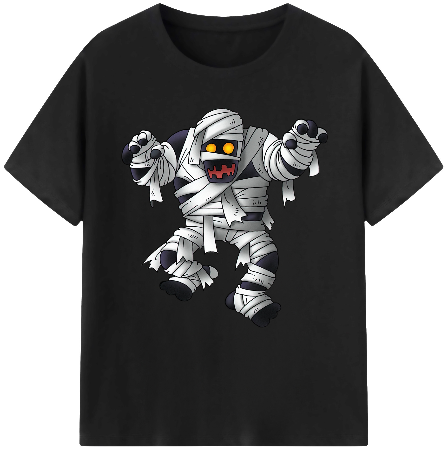 （画像用） ドラゴンクエスト Doragon Kuesuto Dragon Quest 綿100％半袖Tシャツ（フロントプリント）