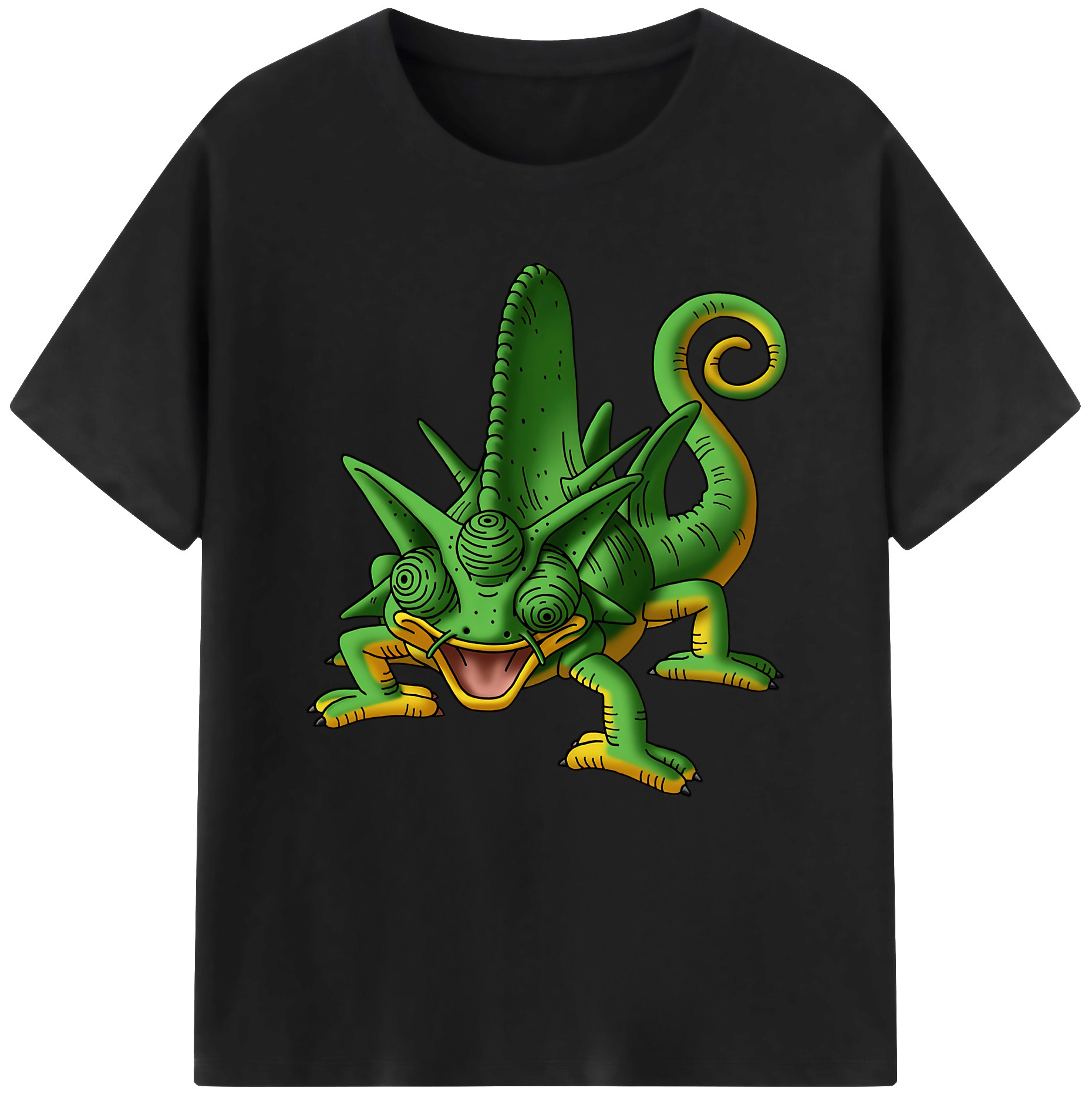 （画像用） ドラゴンクエスト Doragon Kuesuto Dragon Quest 綿100％半袖Tシャツ（フロントプリント）