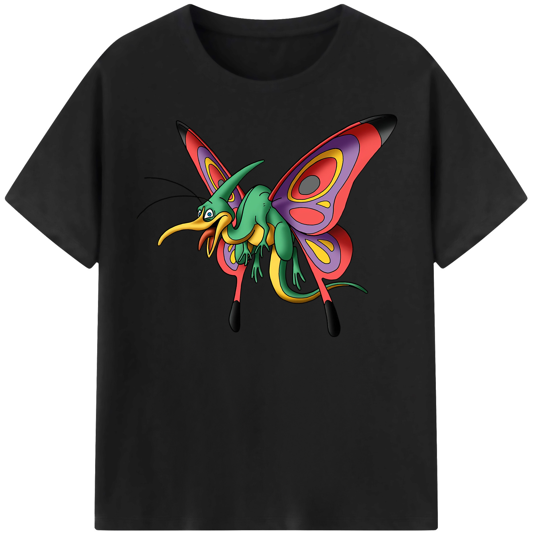 （画像用） ドラゴンクエスト Doragon Kuesuto Dragon Quest 綿100％半袖Tシャツ（フロントプリント）