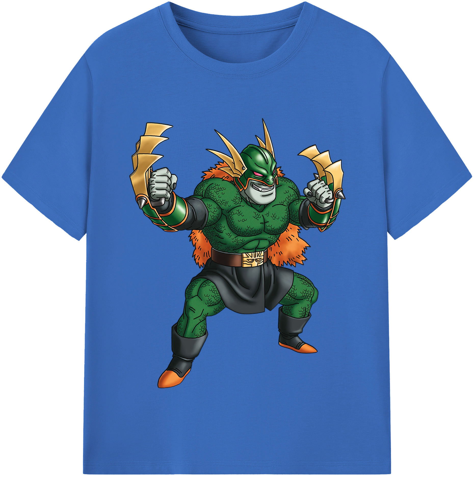 （画像用） ドラゴンクエスト Doragon Kuesuto Dragon Quest 綿100％半袖Tシャツ（フロントプリント）