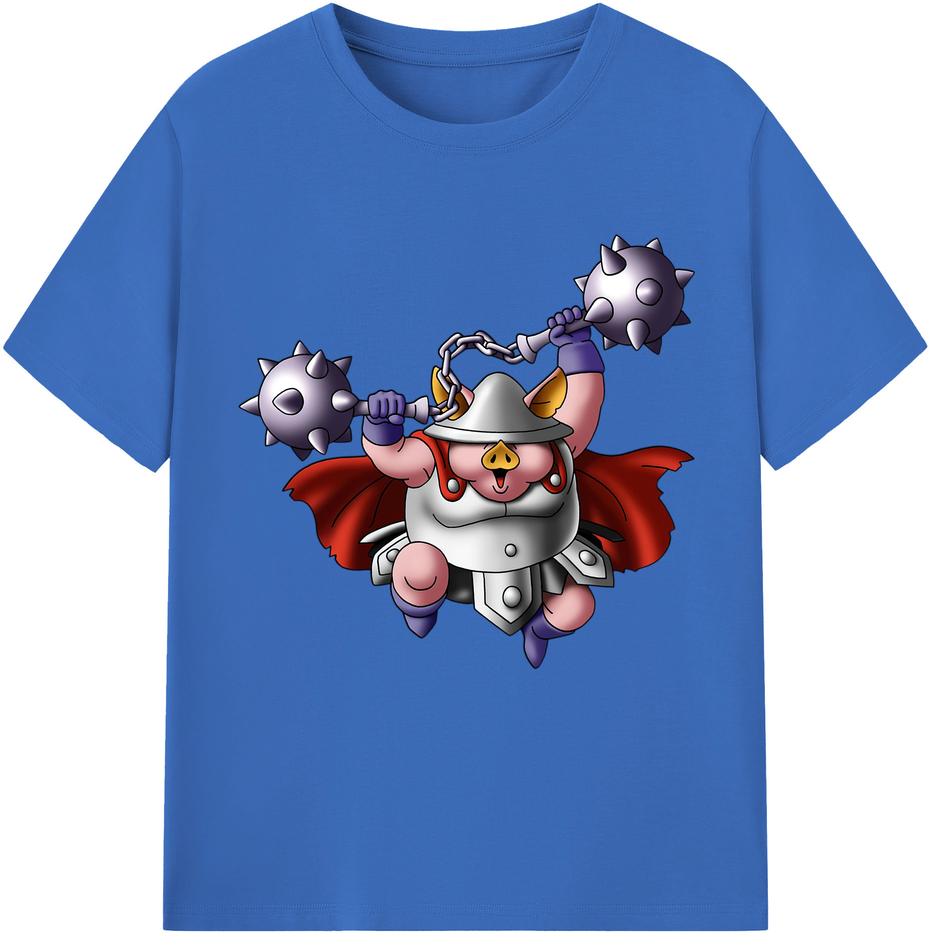 （画像用） ドラゴンクエスト Doragon Kuesuto Dragon Quest 綿100％半袖Tシャツ（フロントプリント）