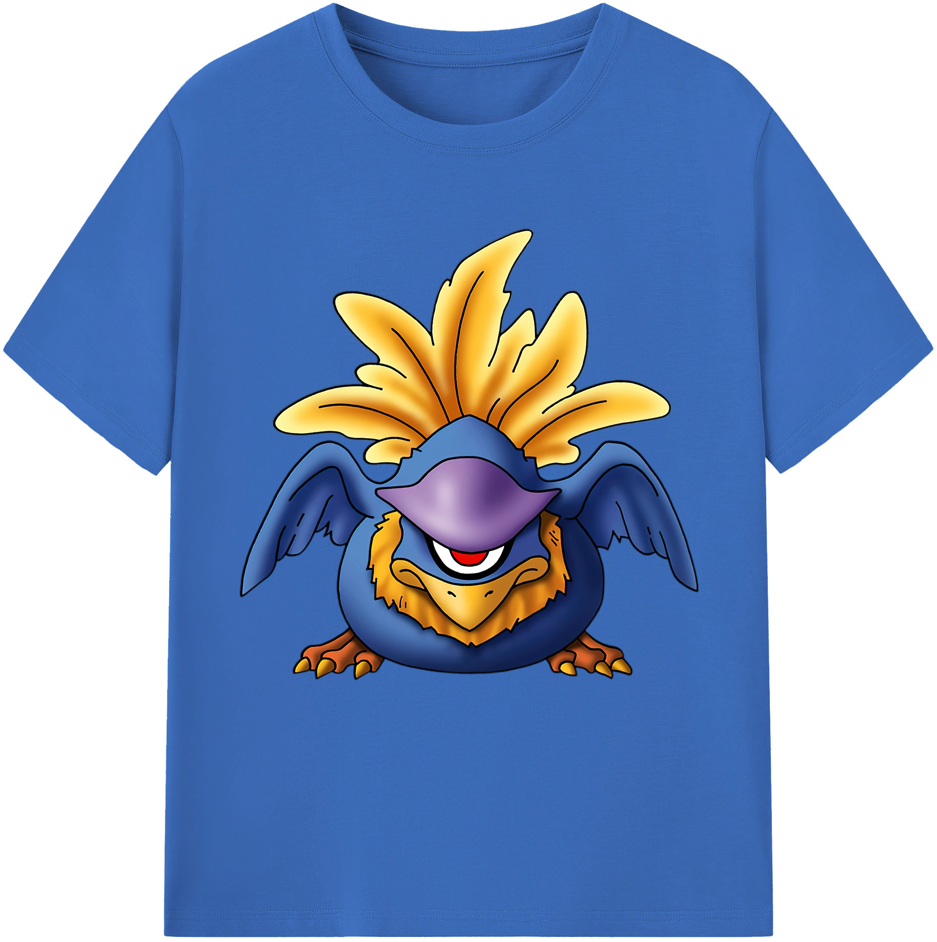 （画像用） ドラゴンクエスト Doragon Kuesuto Dragon Quest 綿100％半袖Tシャツ（フロントプリント）