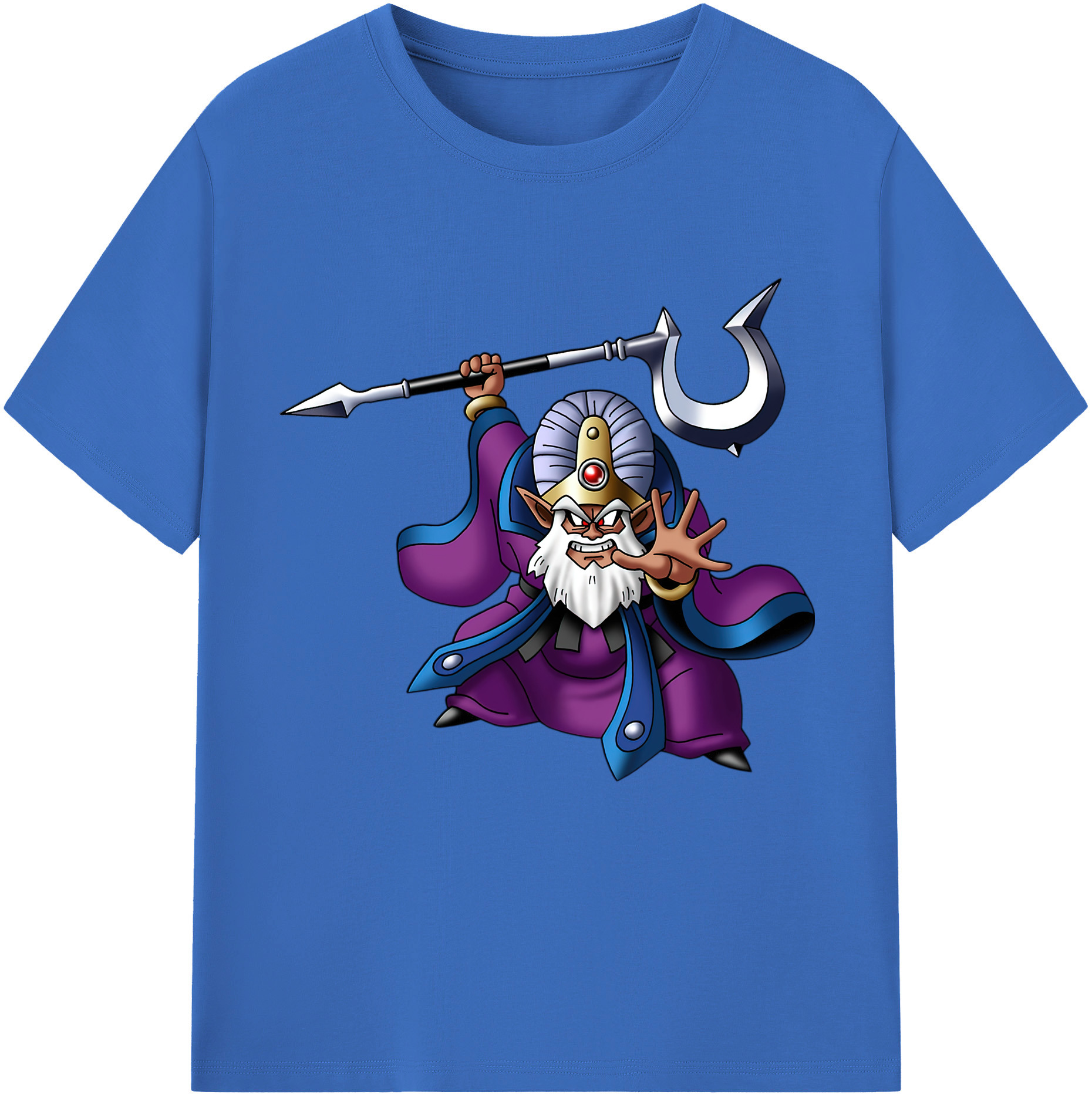 （画像用） ドラゴンクエスト Doragon Kuesuto Dragon Quest 綿100％半袖Tシャツ（フロントプリント）