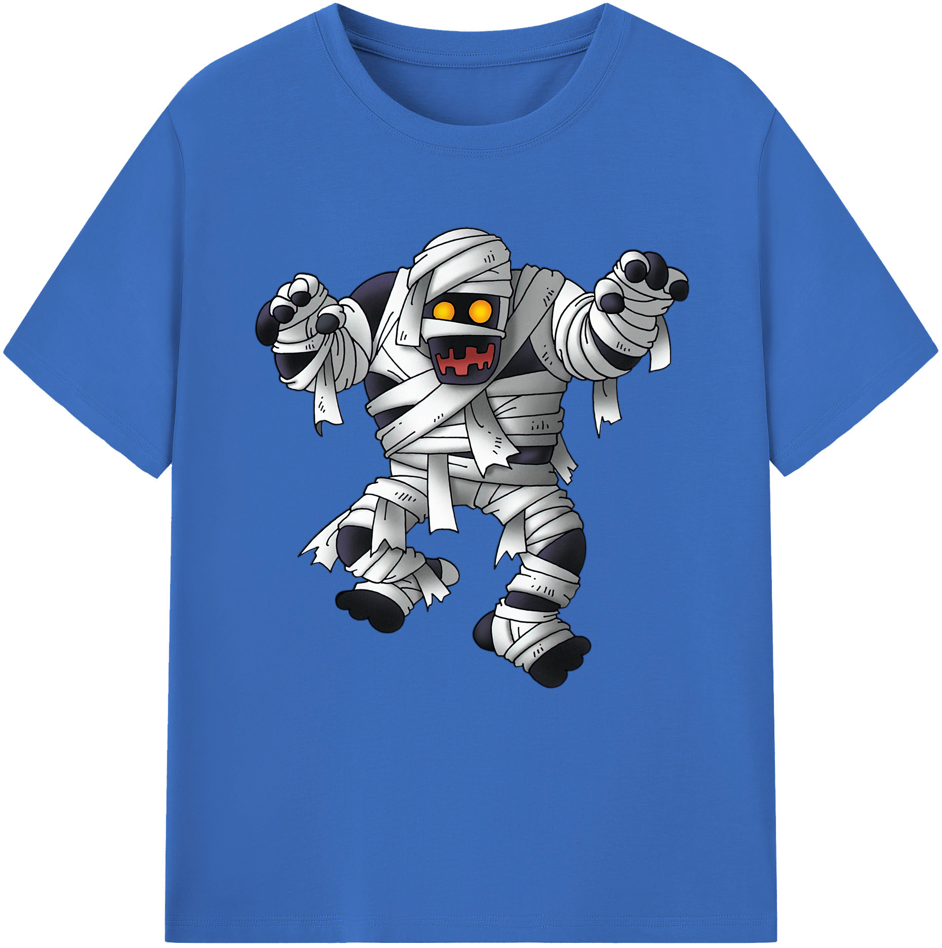 （画像用） ドラゴンクエスト Doragon Kuesuto Dragon Quest 綿100％半袖Tシャツ（フロントプリント）
