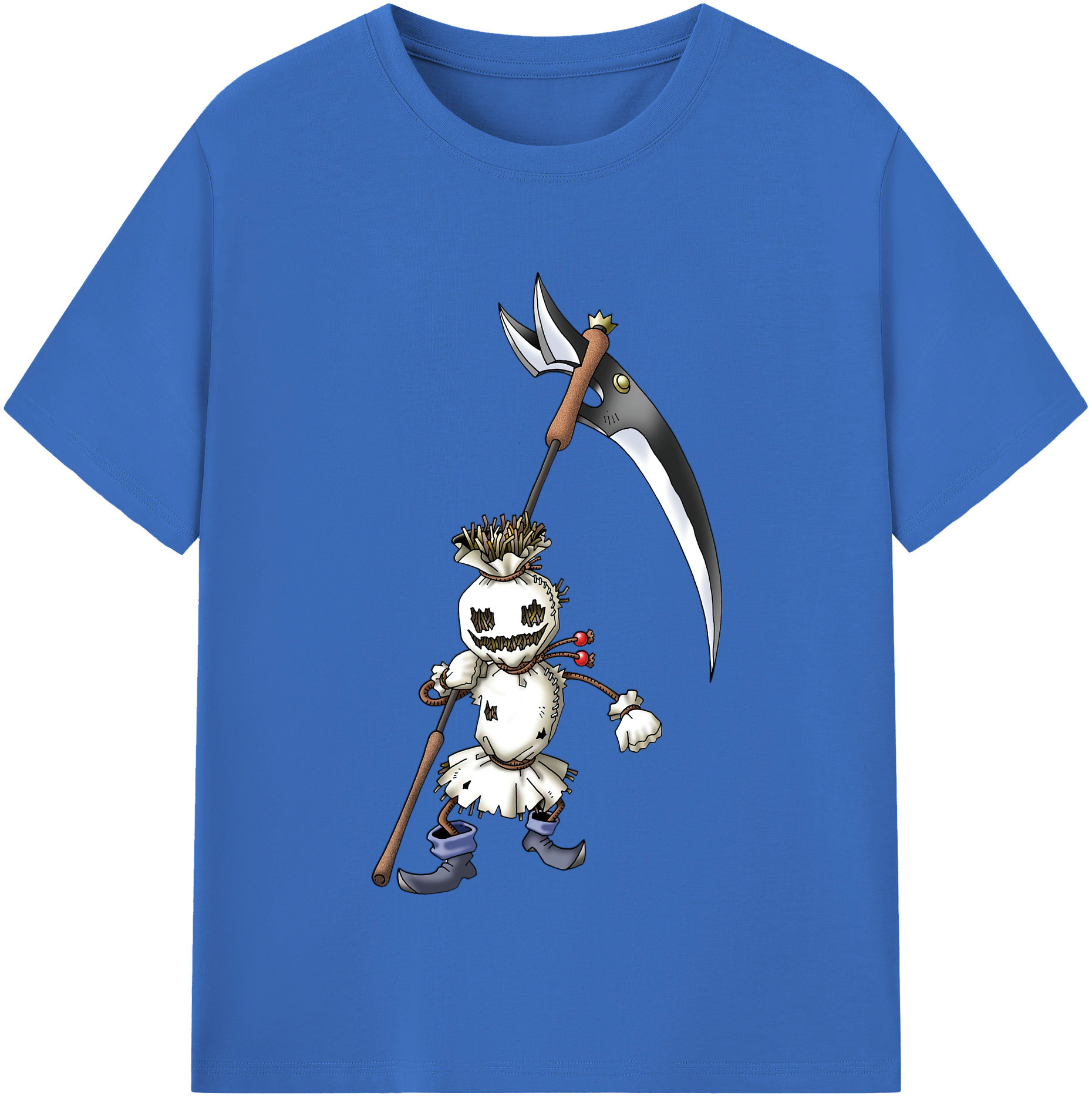 （画像用） ドラゴンクエスト Doragon Kuesuto Dragon Quest 綿100％半袖Tシャツ（フロントプリント）