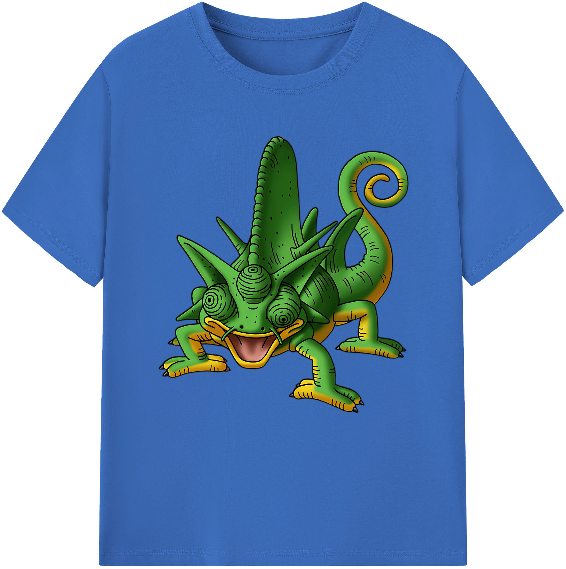 （画像用） ドラゴンクエスト Doragon Kuesuto Dragon Quest 綿100％半袖Tシャツ（フロントプリント）