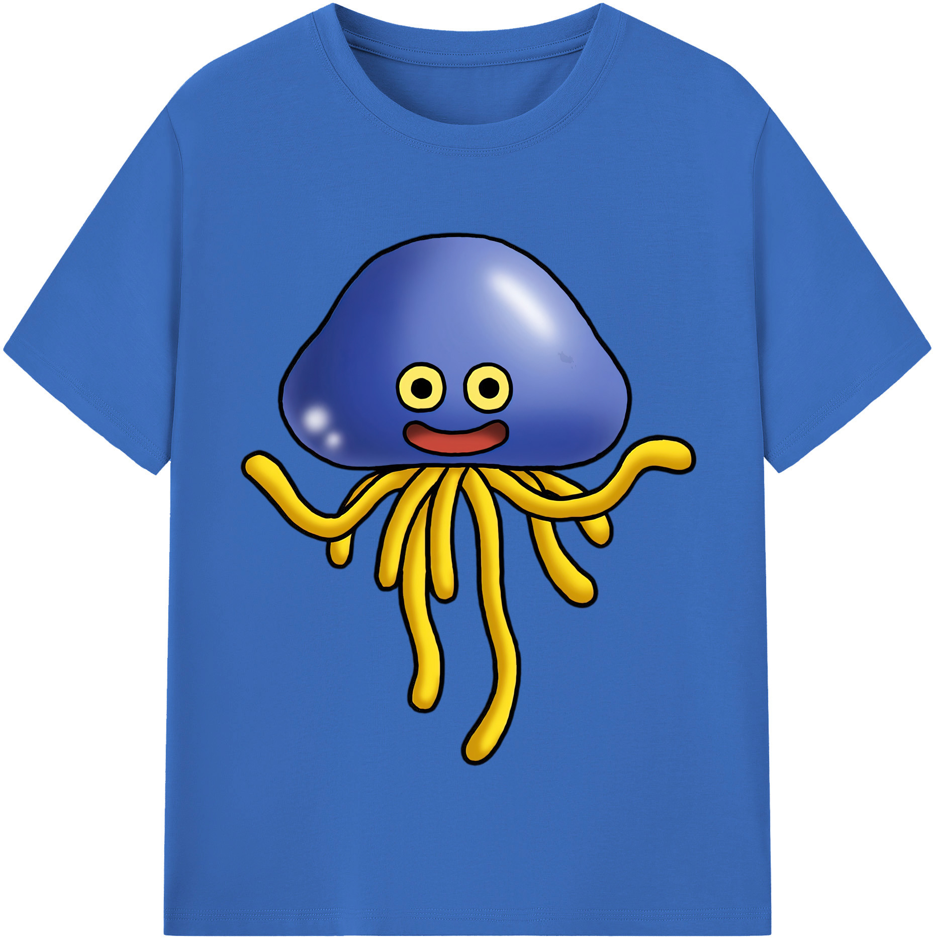 （画像用） ドラゴンクエスト Doragon Kuesuto Dragon Quest 綿100％半袖Tシャツ（フロントプリント）