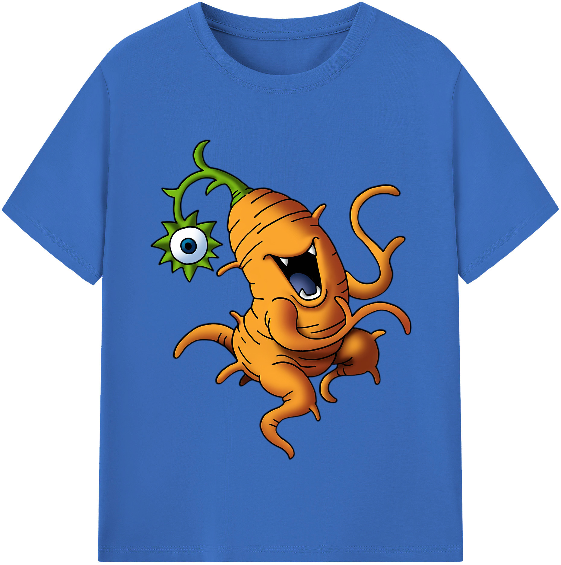 （画像用） ドラゴンクエスト Doragon Kuesuto Dragon Quest 綿100％半袖Tシャツ（フロントプリント）