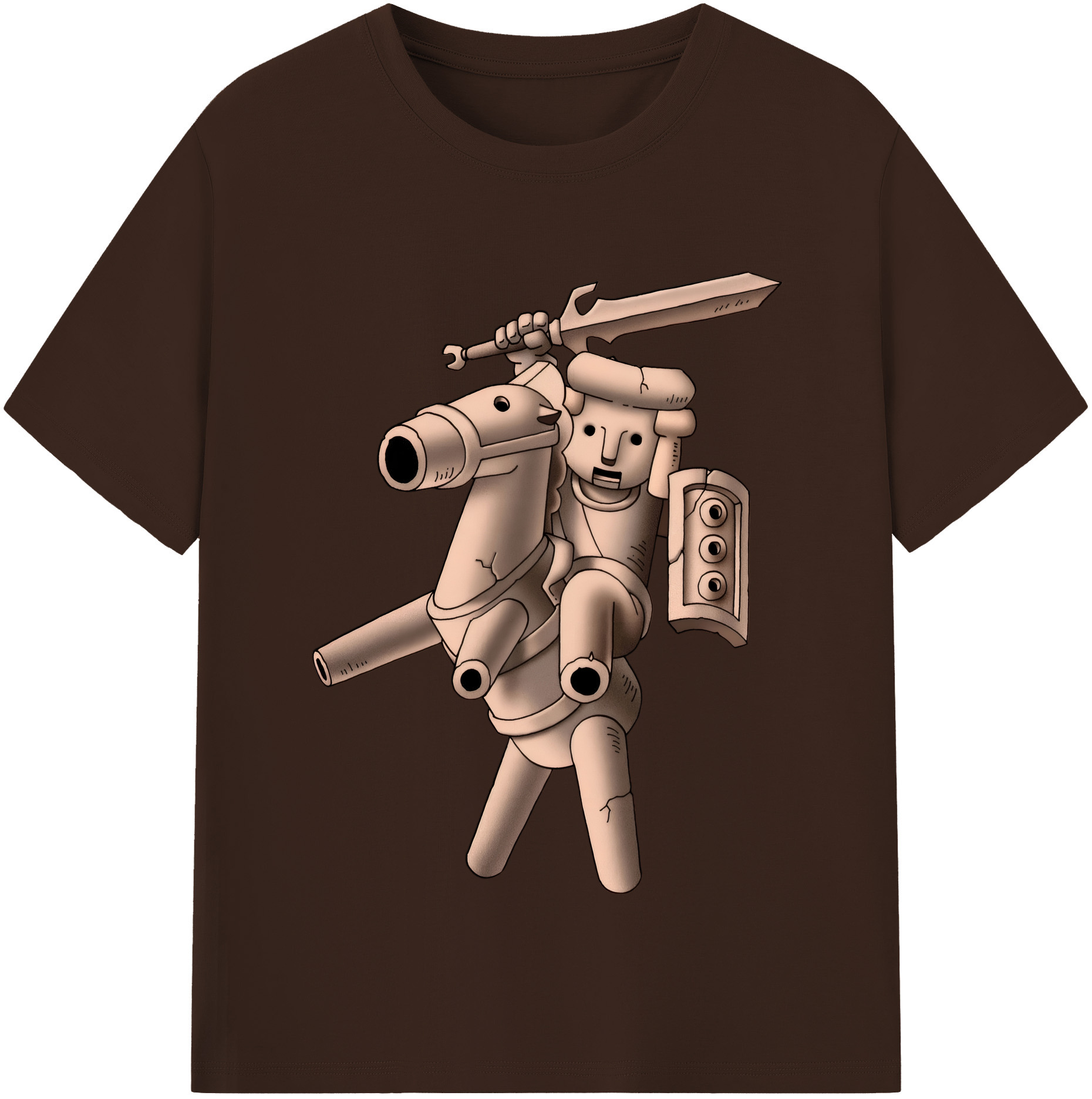 （画像用） ドラゴンクエスト Doragon Kuesuto Dragon Quest 綿100％半袖Tシャツ（フロントプリント）