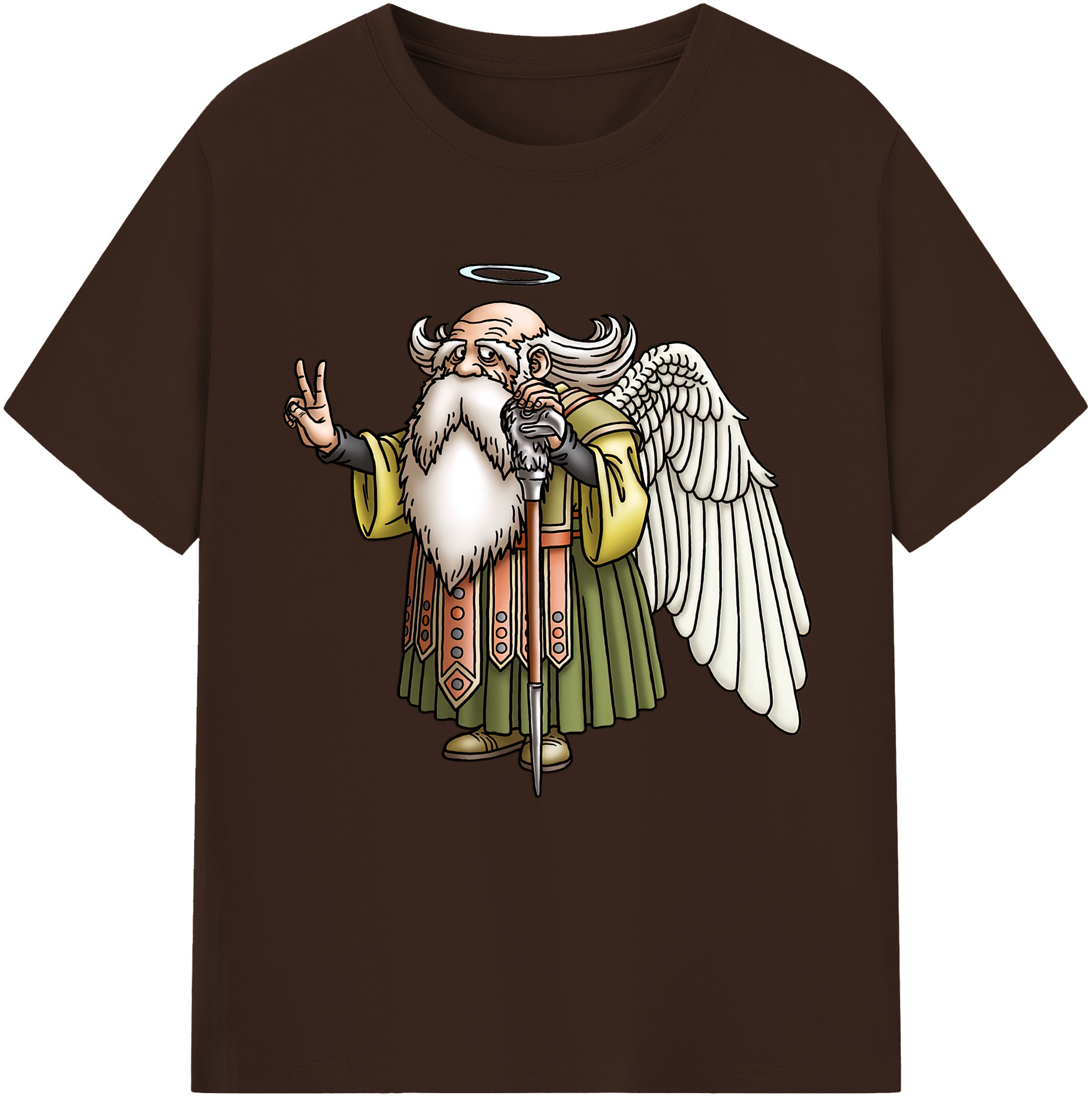 （画像用） ドラゴンクエスト Doragon Kuesuto Dragon Quest 綿100％半袖Tシャツ（フロントプリント）