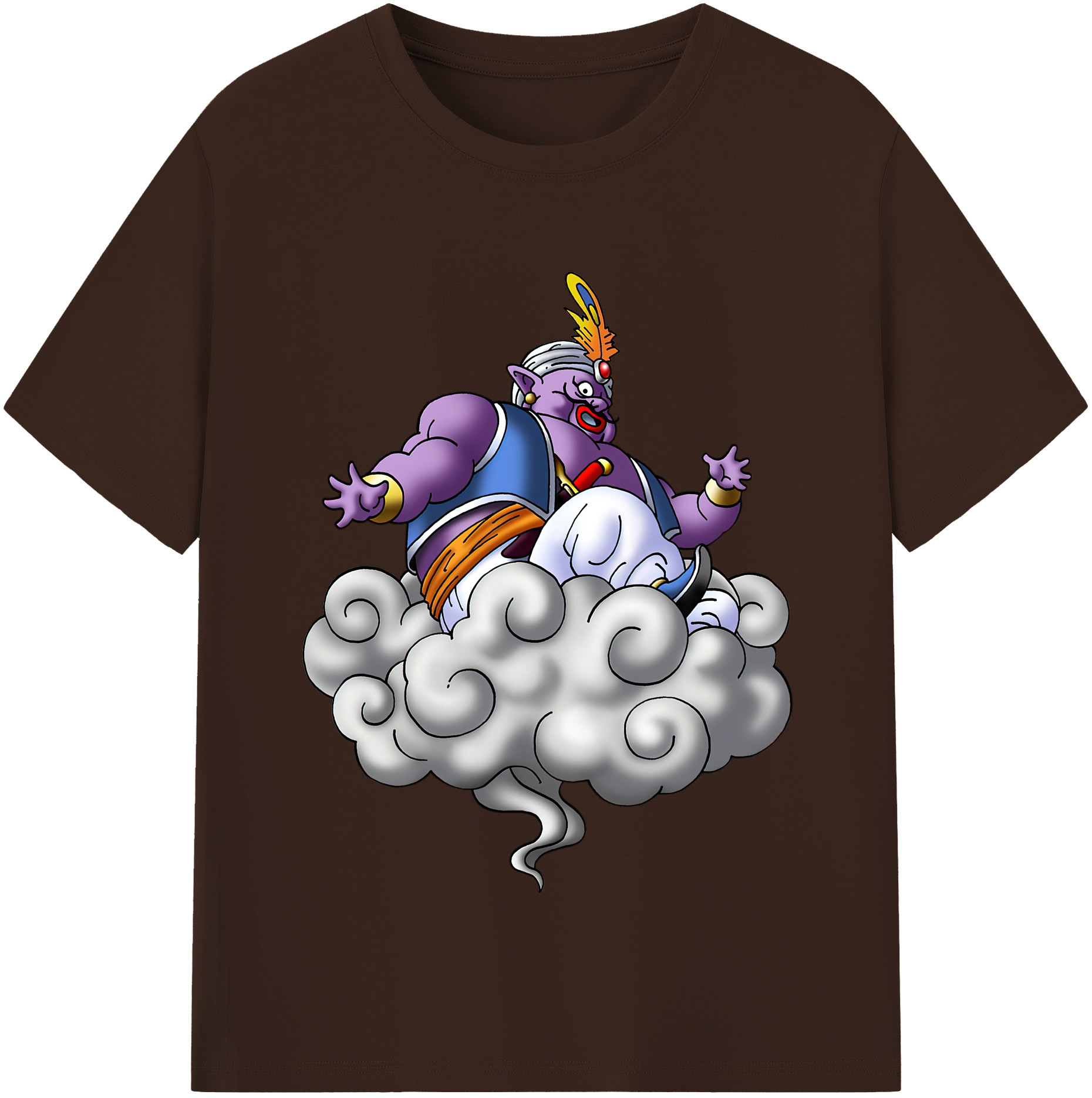 （画像用） ドラゴンクエスト Doragon Kuesuto Dragon Quest 綿100％半袖Tシャツ（フロントプリント）