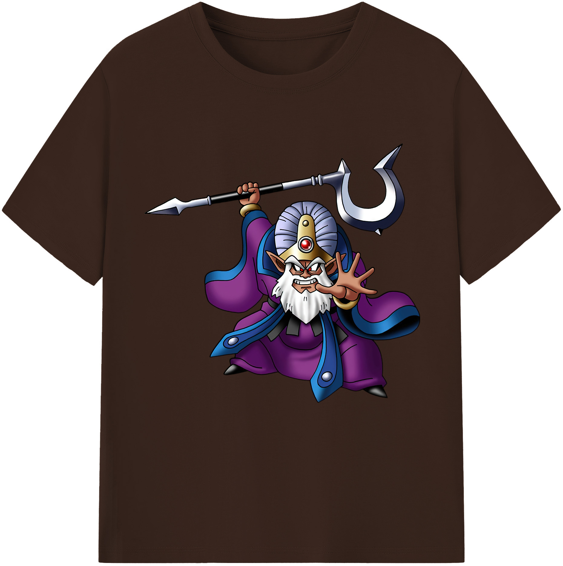（画像用） ドラゴンクエスト Doragon Kuesuto Dragon Quest 綿100％半袖Tシャツ（フロントプリント）