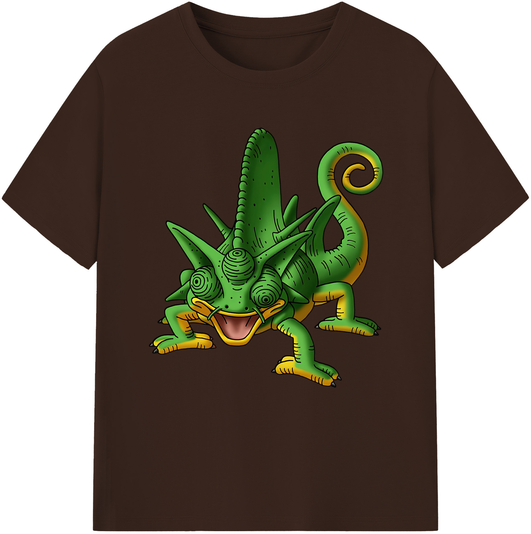（画像用） ドラゴンクエスト Doragon Kuesuto Dragon Quest 綿100％半袖Tシャツ（フロントプリント）