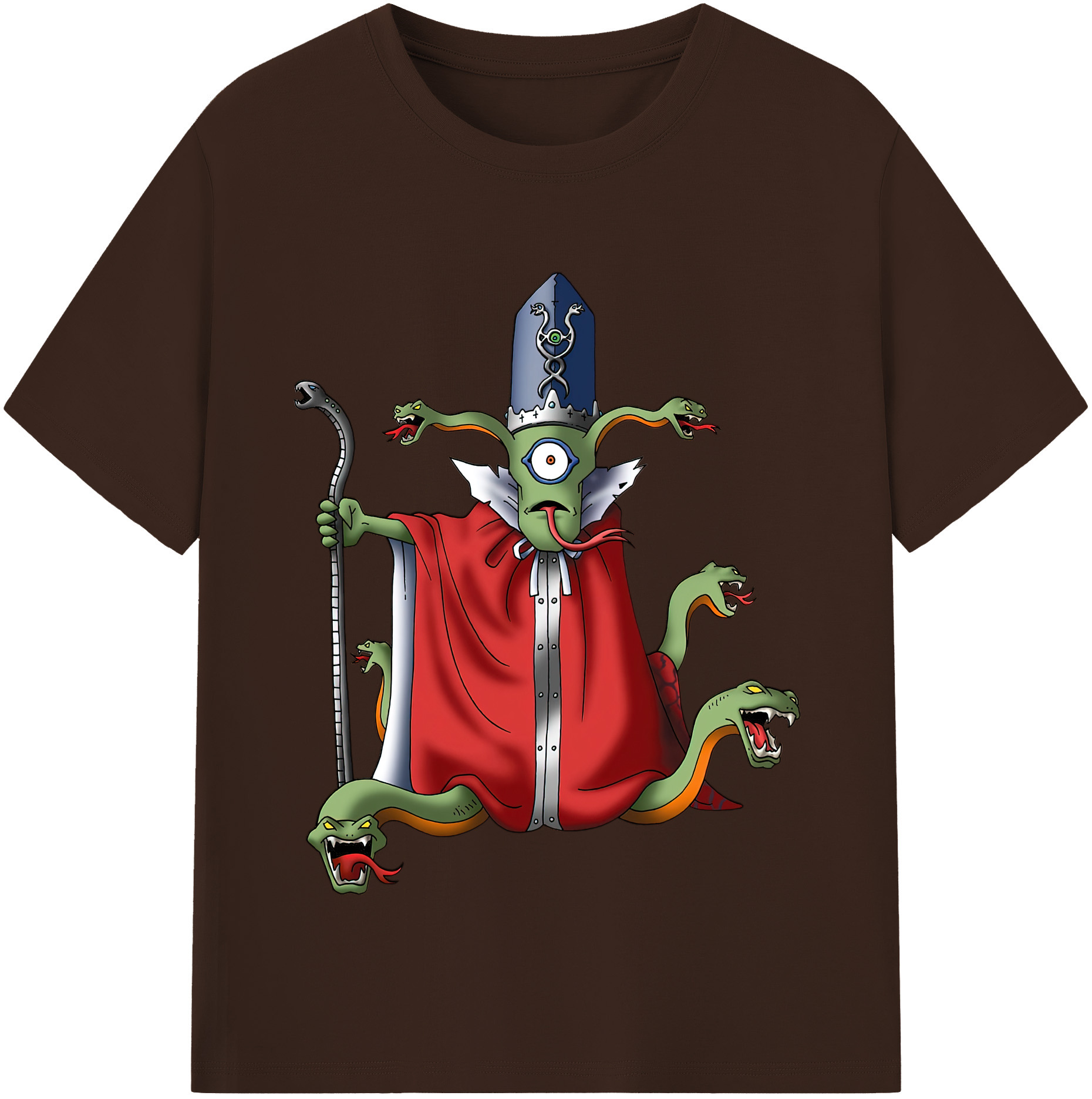 （画像用） ドラゴンクエスト Doragon Kuesuto Dragon Quest 綿100％半袖Tシャツ（フロントプリント）