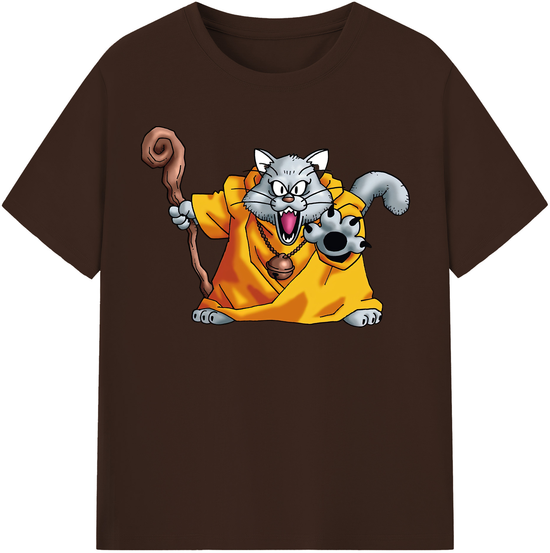（画像用） ドラゴンクエスト Doragon Kuesuto Dragon Quest 綿100％半袖Tシャツ（フロントプリント）