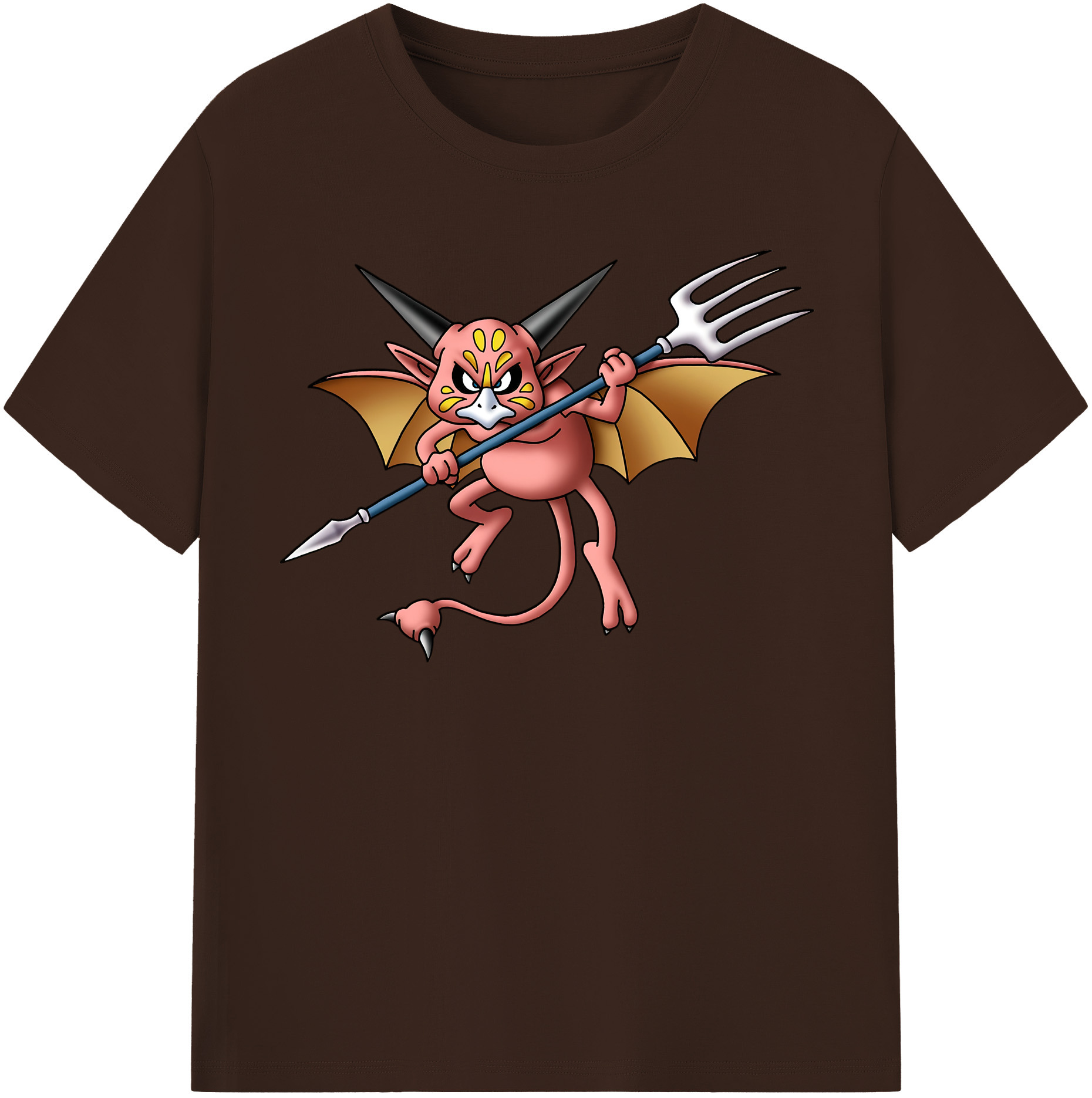 （画像用） ドラゴンクエスト Doragon Kuesuto Dragon Quest 綿100％半袖Tシャツ（フロントプリント）