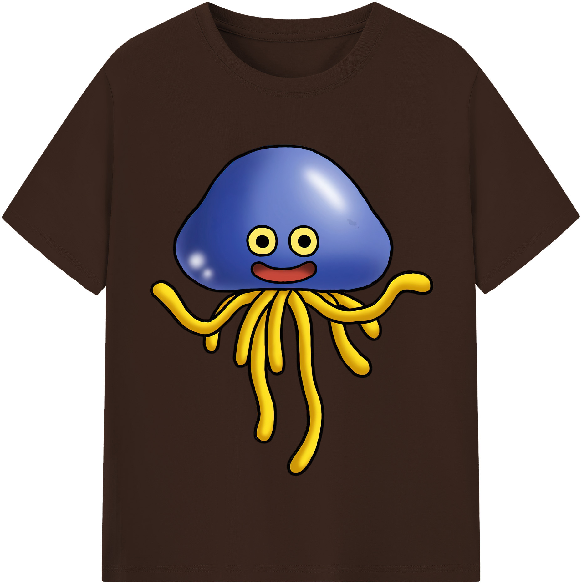 （画像用） ドラゴンクエスト Doragon Kuesuto Dragon Quest 綿100％半袖Tシャツ（フロントプリント）