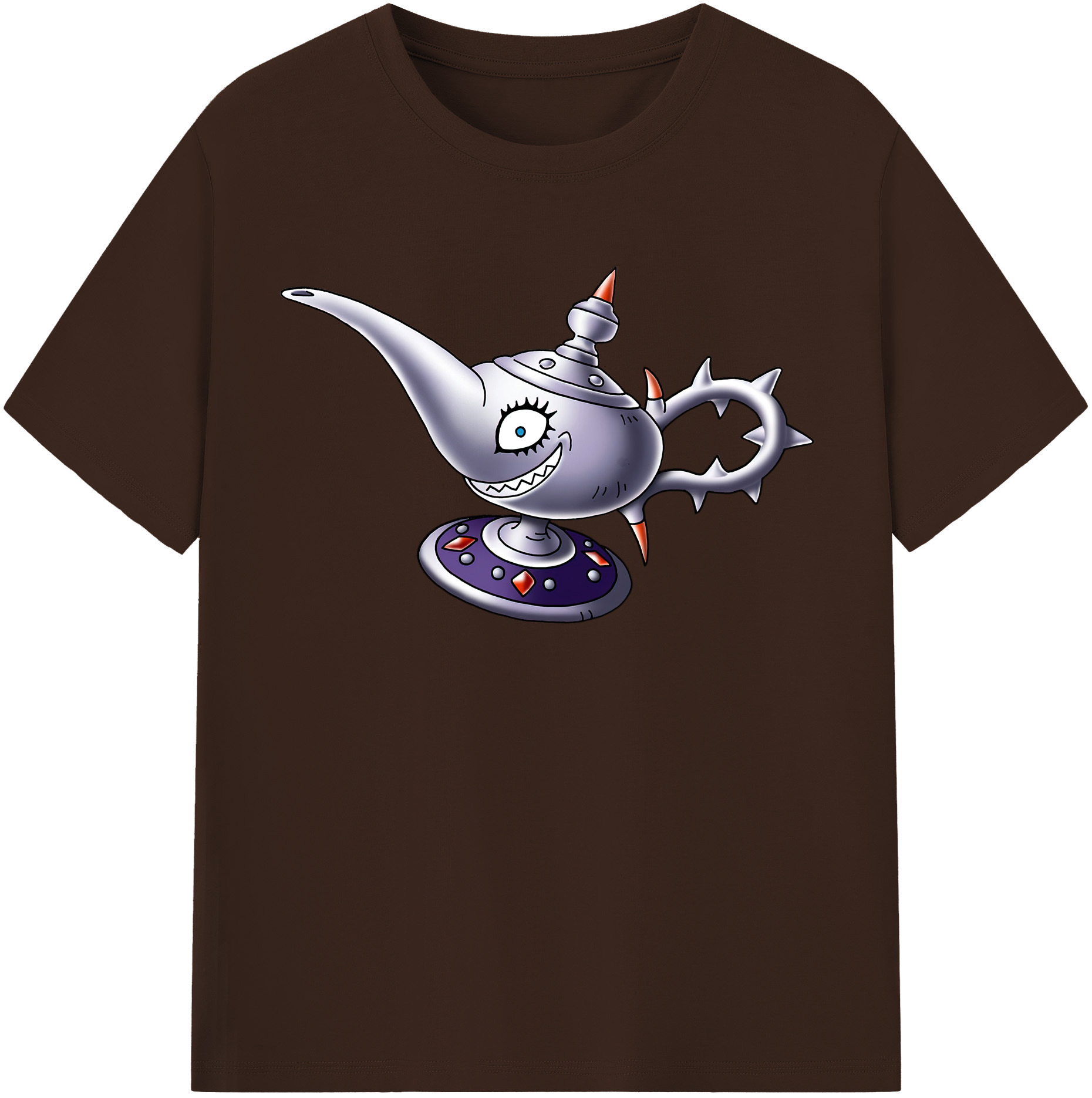 （画像用） ドラゴンクエスト Doragon Kuesuto Dragon Quest 綿100％半袖Tシャツ（フロントプリント）