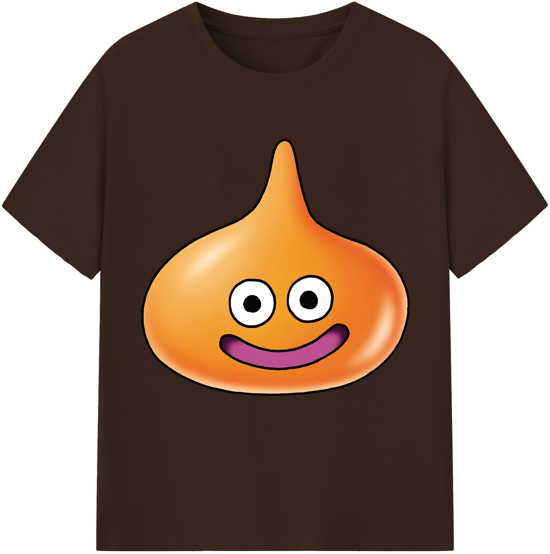（画像用） ドラゴンクエスト Doragon Kuesuto Dragon Quest 綿100％半袖Tシャツ（フロントプリント）