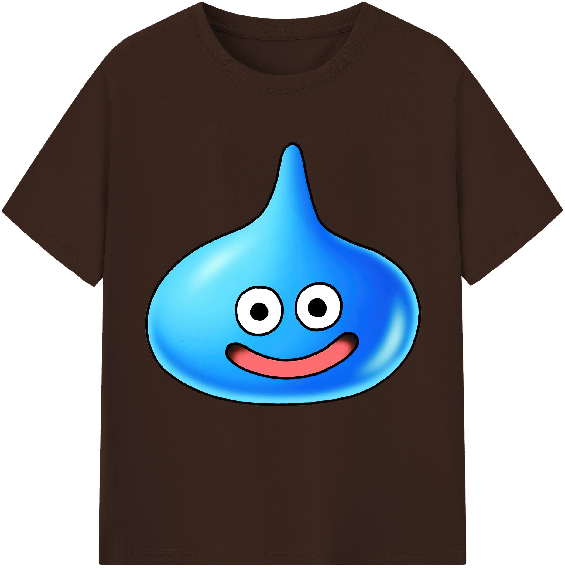 （画像用） ドラゴンクエスト Doragon Kuesuto Dragon Quest 綿100％半袖Tシャツ（フロントプリント）