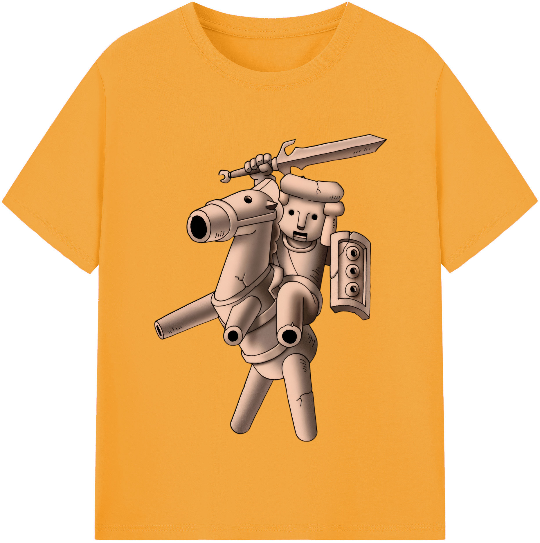 （画像用） ドラゴンクエスト Doragon Kuesuto Dragon Quest 綿100％半袖Tシャツ（フロントプリント）