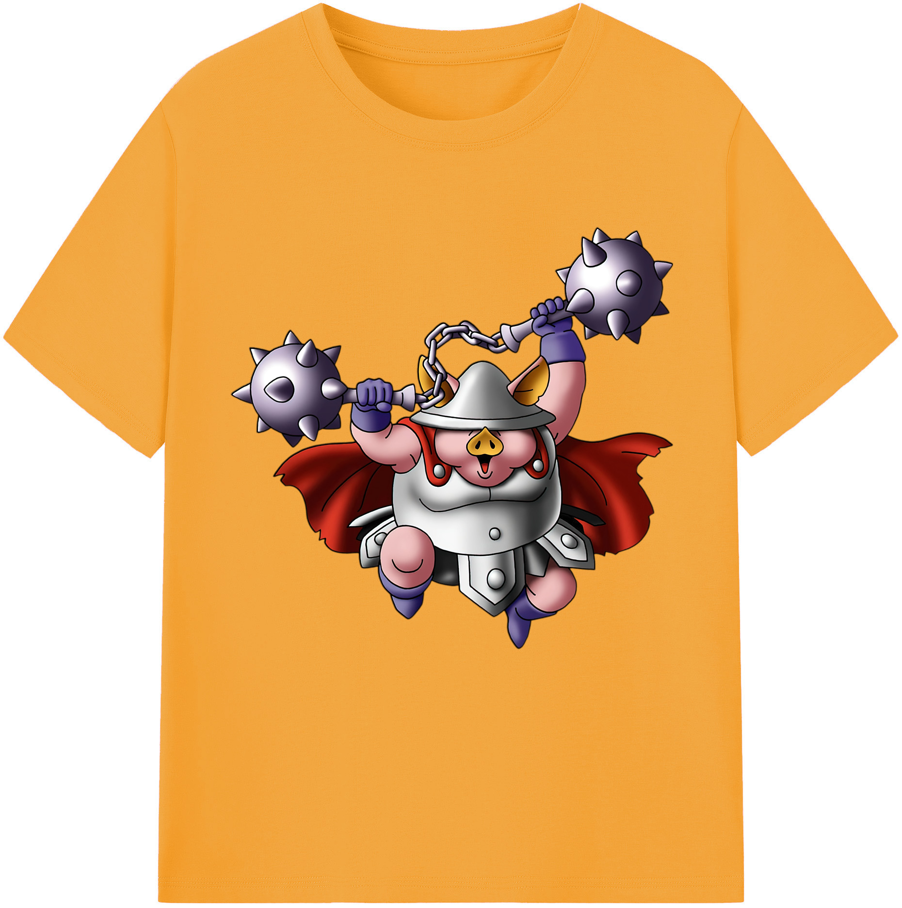 （画像用） ドラゴンクエスト Doragon Kuesuto Dragon Quest 綿100％半袖Tシャツ（フロントプリント）