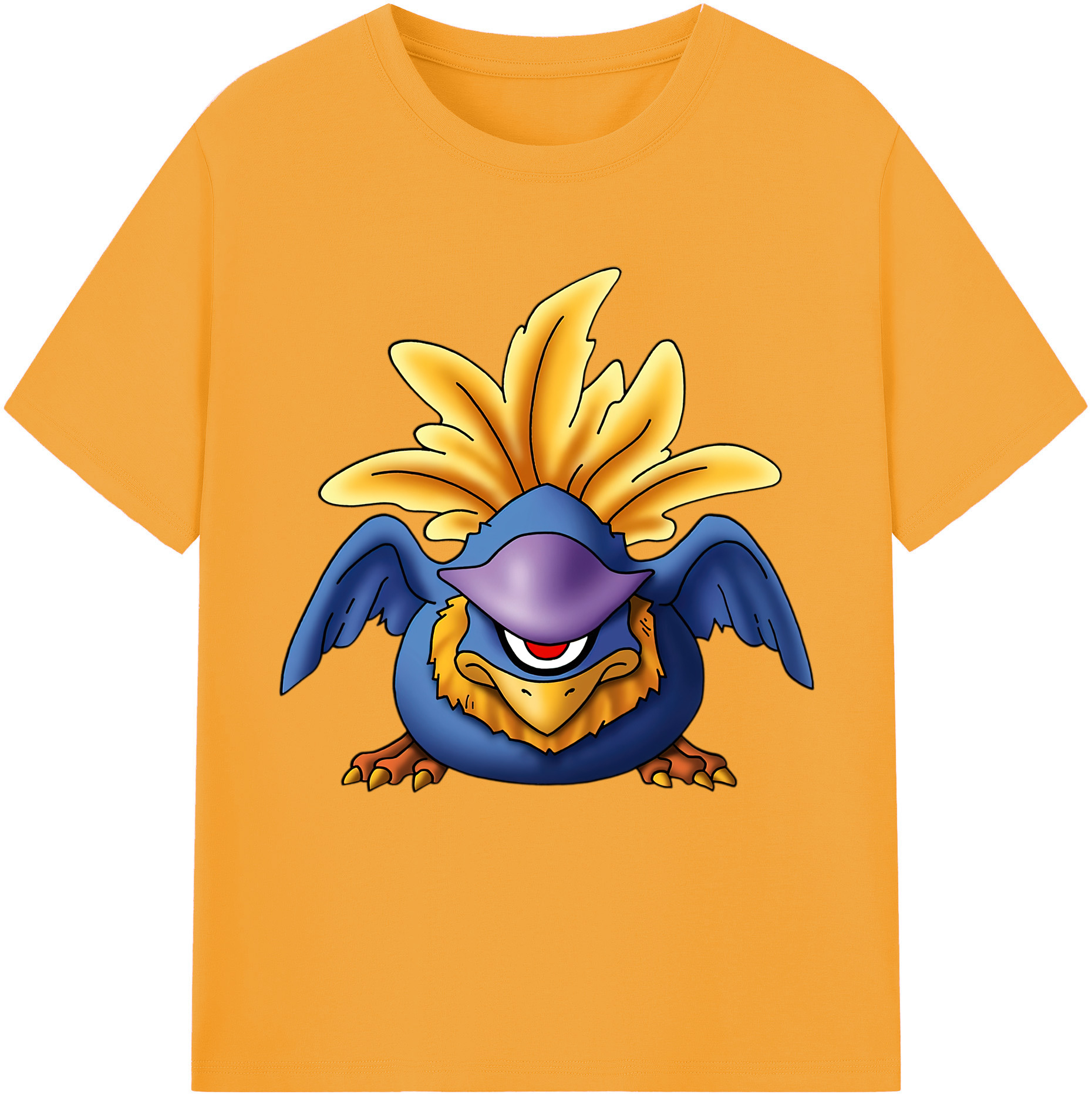 （画像用） ドラゴンクエスト Doragon Kuesuto Dragon Quest 綿100％半袖Tシャツ（フロントプリント）
