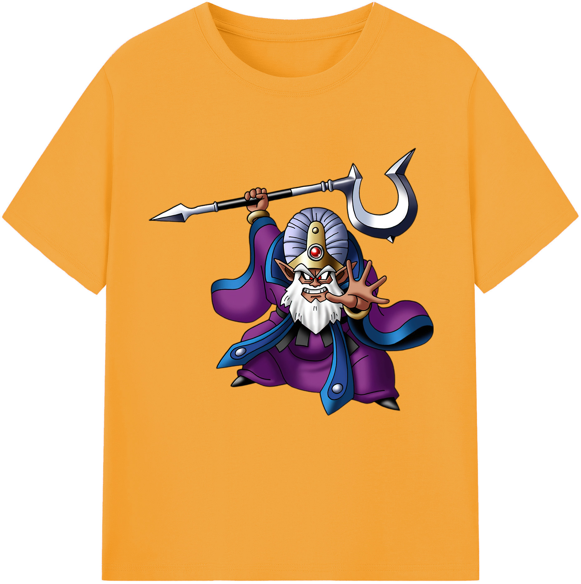 （画像用） ドラゴンクエスト Doragon Kuesuto Dragon Quest 綿100％半袖Tシャツ（フロントプリント）
